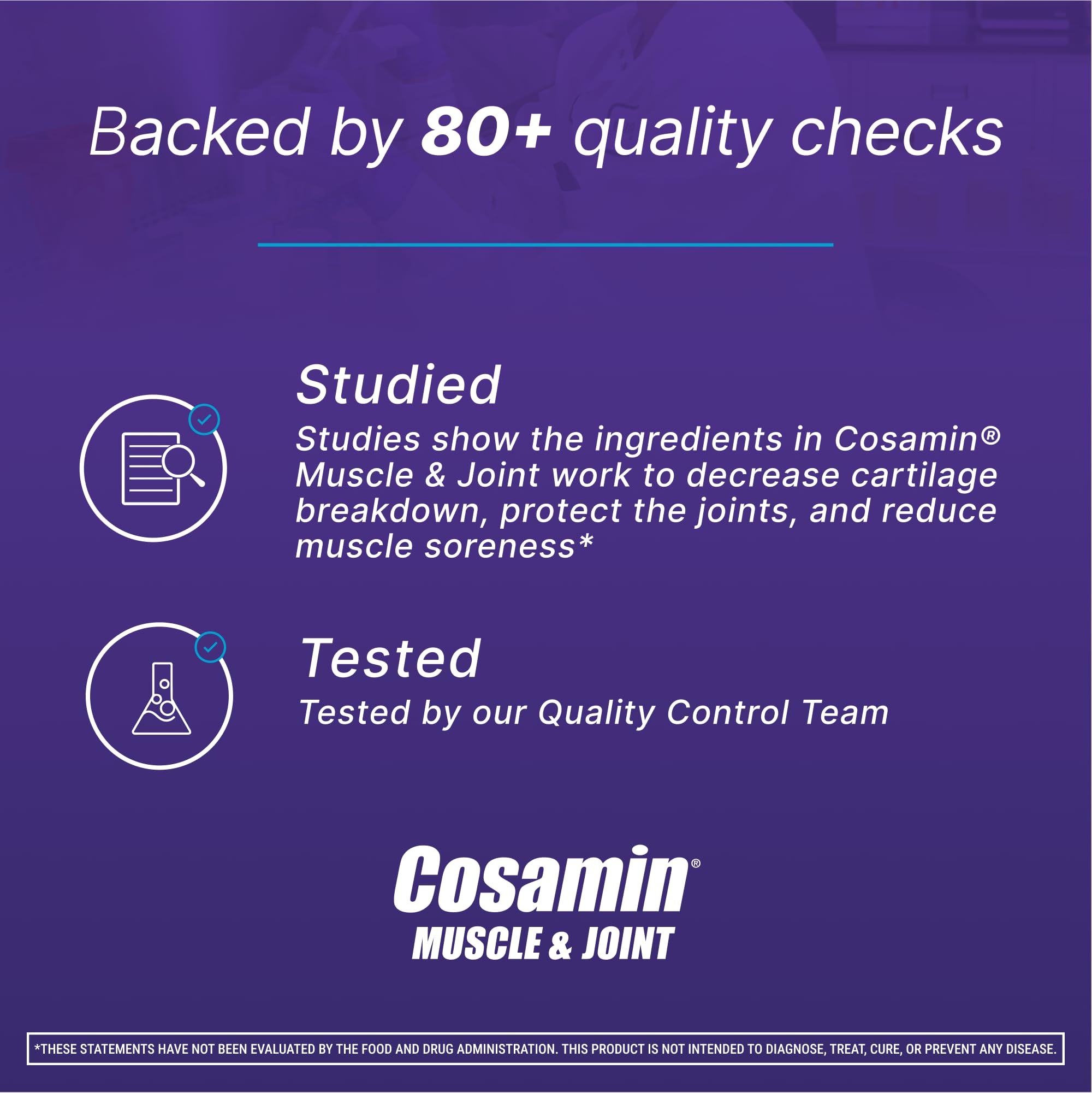 Cosamin Nutramax Muscle & Joint, Works to Decrease Cartilage Breakdown, Joint Health Supplement, Adult Men and Women Joint Health, 74 Capsules Cosamin buy supplements canada