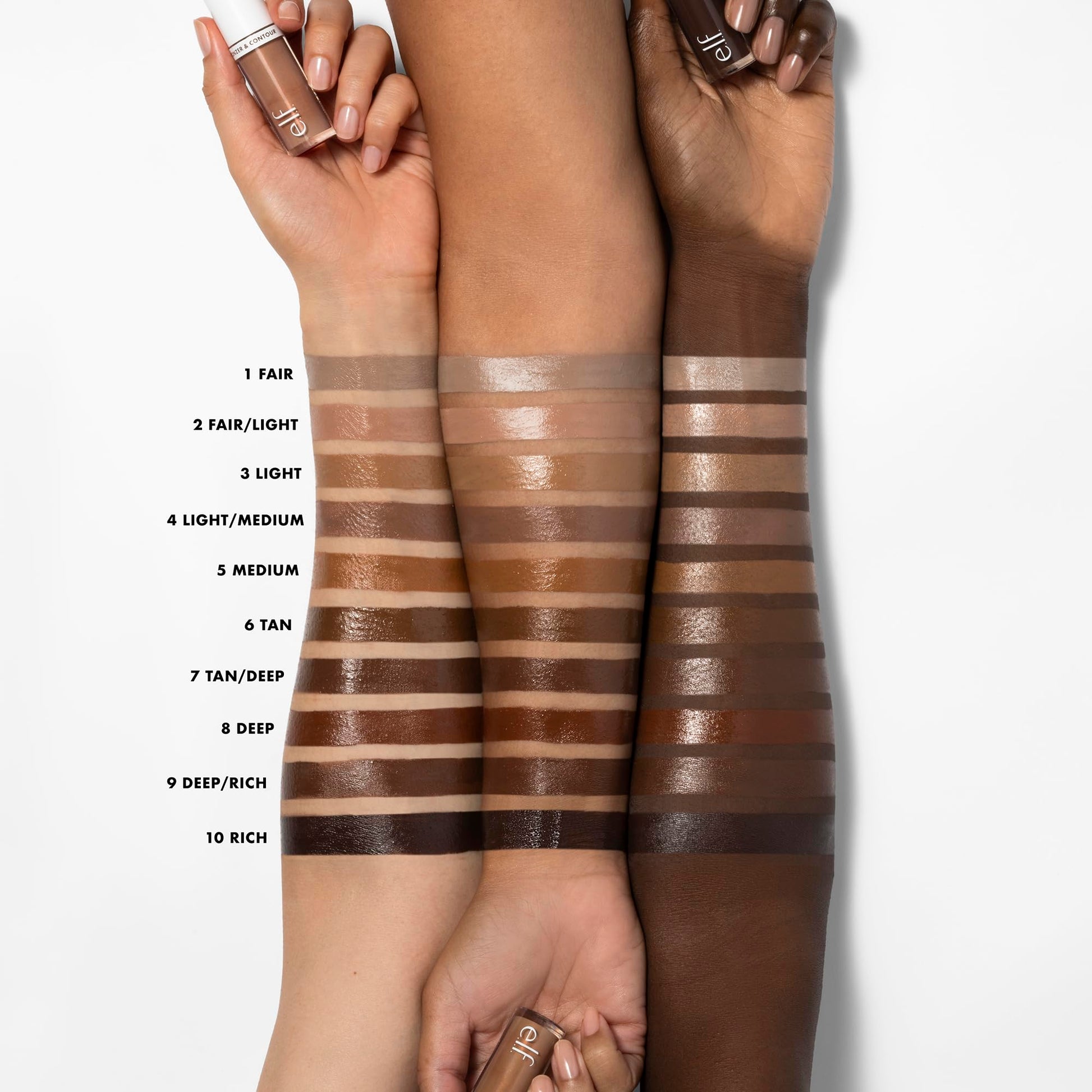 e.l.f. Camo Liquid Bronzer & Contour, Silky Highly Pigmented Formula, Creates a Long-Lasting Bronzed Glow & Natural Look, Vegan & Cruelty-Free, 2 Fair/Light e.l.f. buy supplements canada