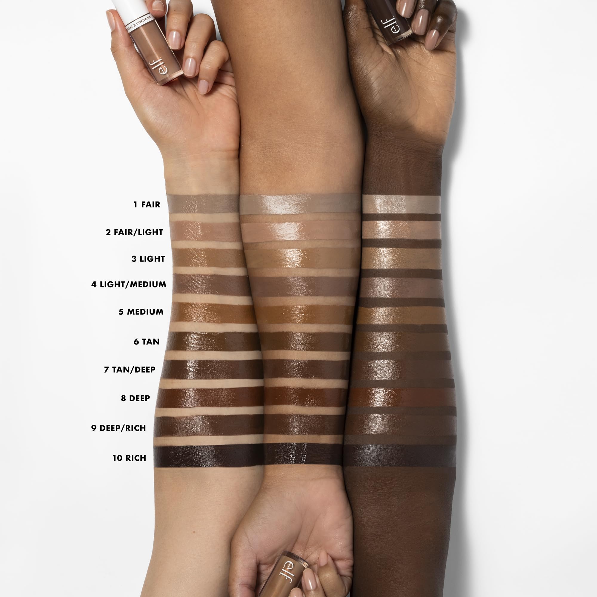 e.l.f. Camo Liquid Bronzer & Contour, Silky Highly Pigmented Formula, Creates a Long-Lasting Bronzed Glow & Natural Look, Vegan & Cruelty-Free, 2 Fair/Light e.l.f. buy supplements canada