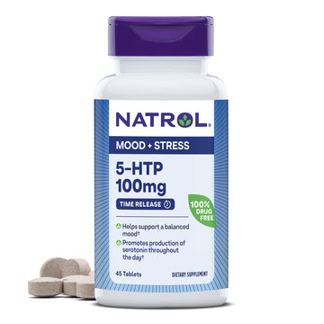 Natrol 5-HTP 100mg, Dietary Supplement Helps Support a Balanced Mood, 90 Time Natrol buy supplements canada