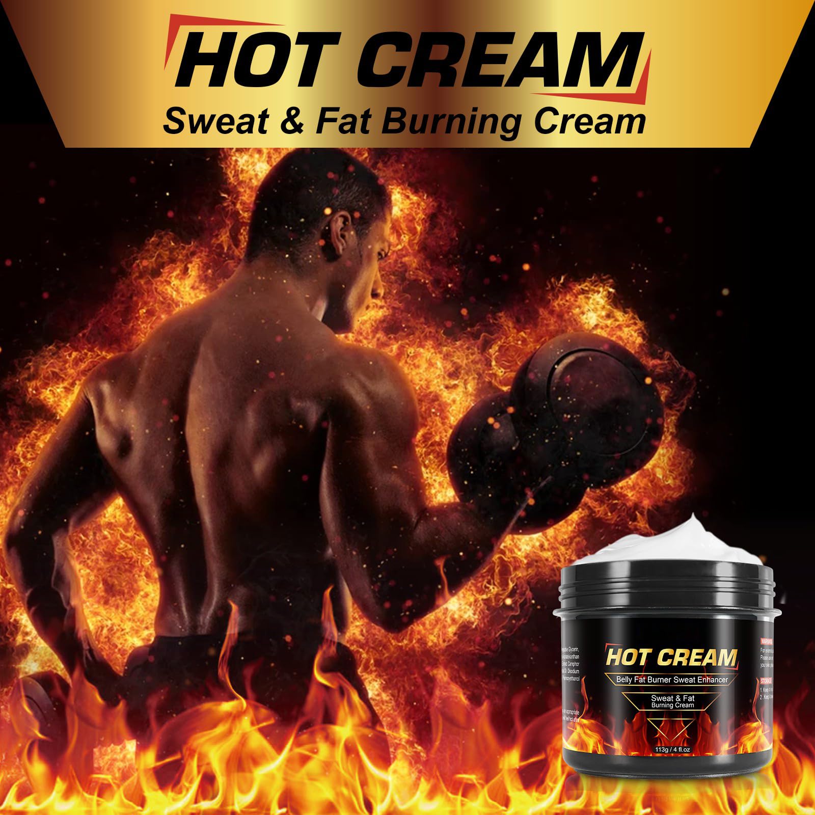 REBODUM Hot Sweat Cream, Fat Burning Cream for Belly Natural Weight Loss Cream Weight Loss REBODUM buy supplements canada