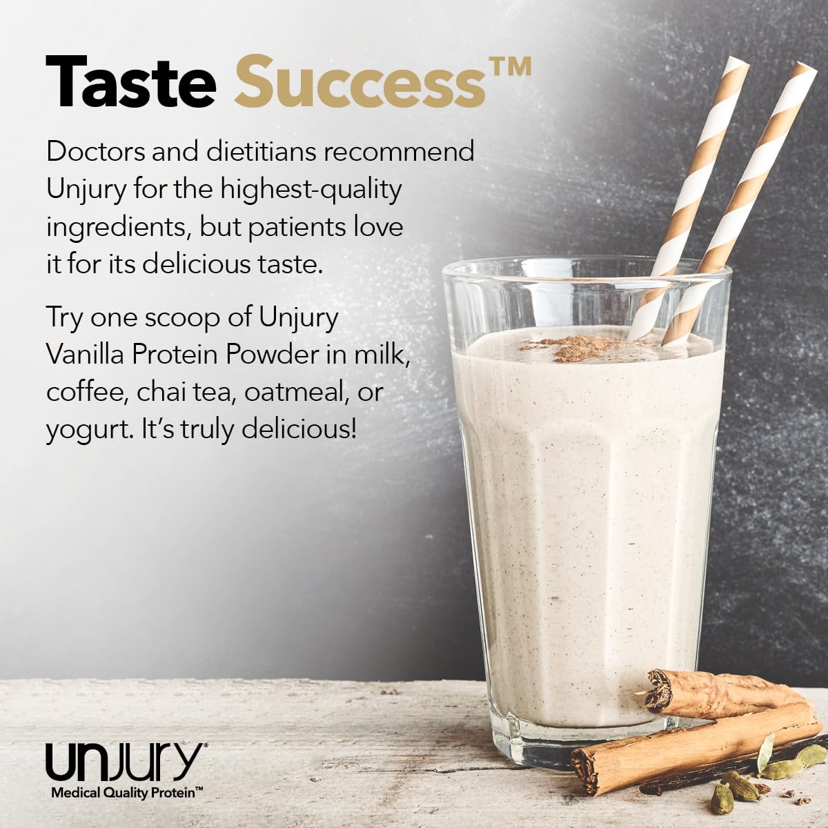 Unjury Whey Protein Powder | Vanilla | 21g 100% Whey Isolate Protein Powder | Low Carb and Lactose Free | Gluten Free | Certified Kosher | 15 Servings Unjury buy supplements canada