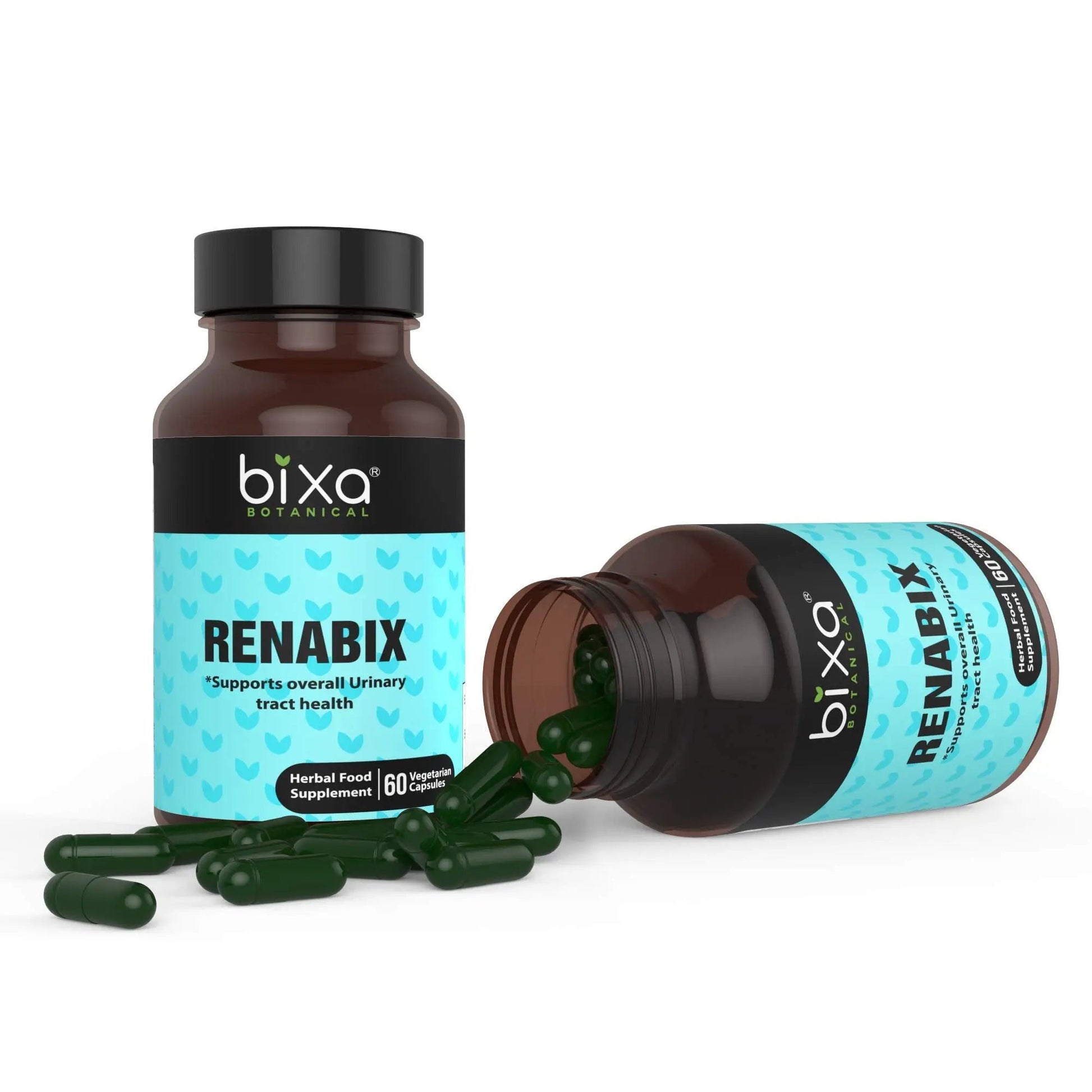 bixa BOTANICAL Ayurvedic Natural Herbal Supplement Renabix Capsules Pure (Punarnava Extract) | Supports Diuretic Response & Overall Urinary Tract Health | 60 Veg Capsules, 450mg, Pack of 1 bixa BOTANICAL buy supplements canada
