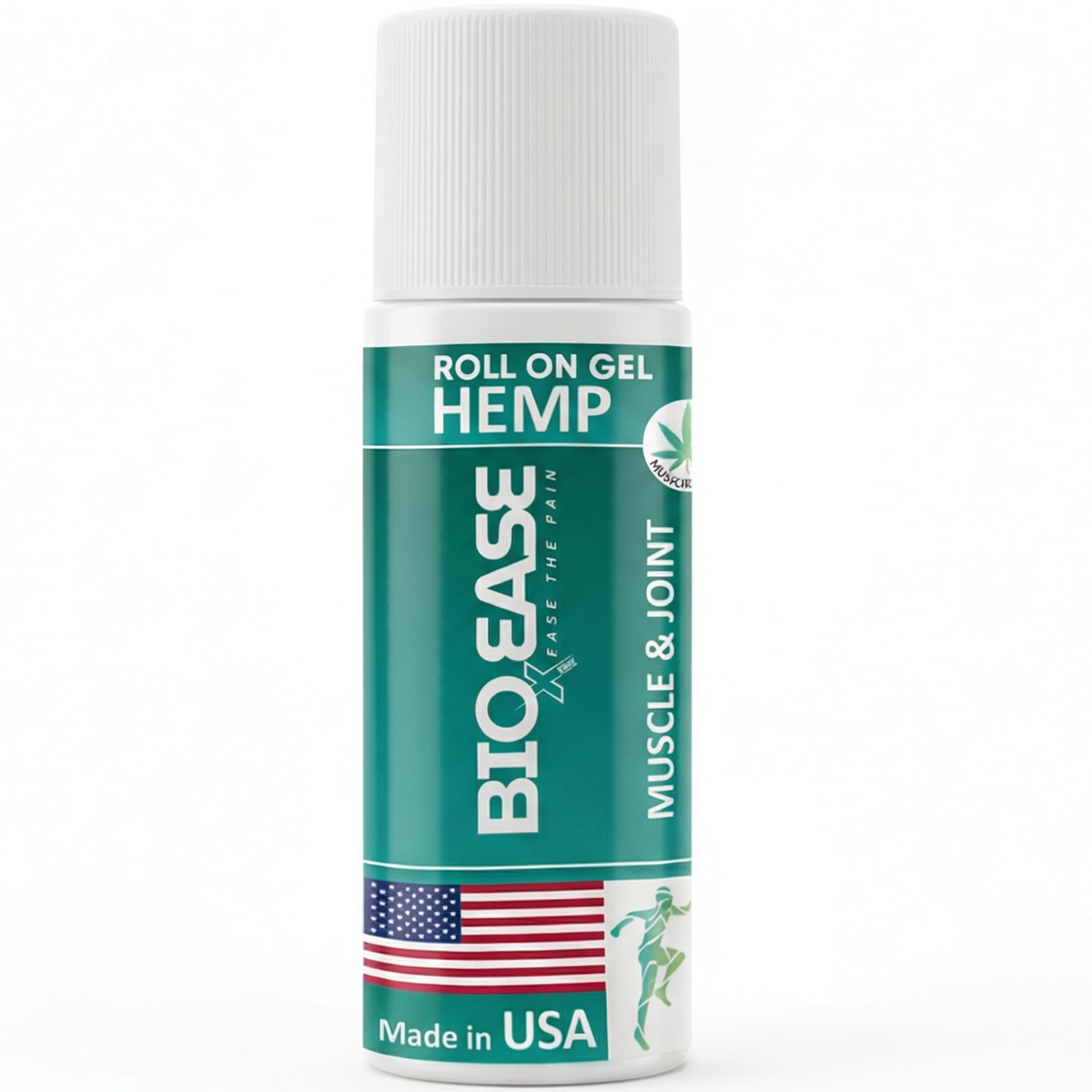 BioXPressEase Fast-Acting Hemp Pain Relief Roll On - Highly Effective, Cool & Topical Pain Relief Extra Strength for Muscle, Joint, & Back – Easy Roll On Maximum Strength - Made in USA BIOXPRESSEASE buy supplements canada