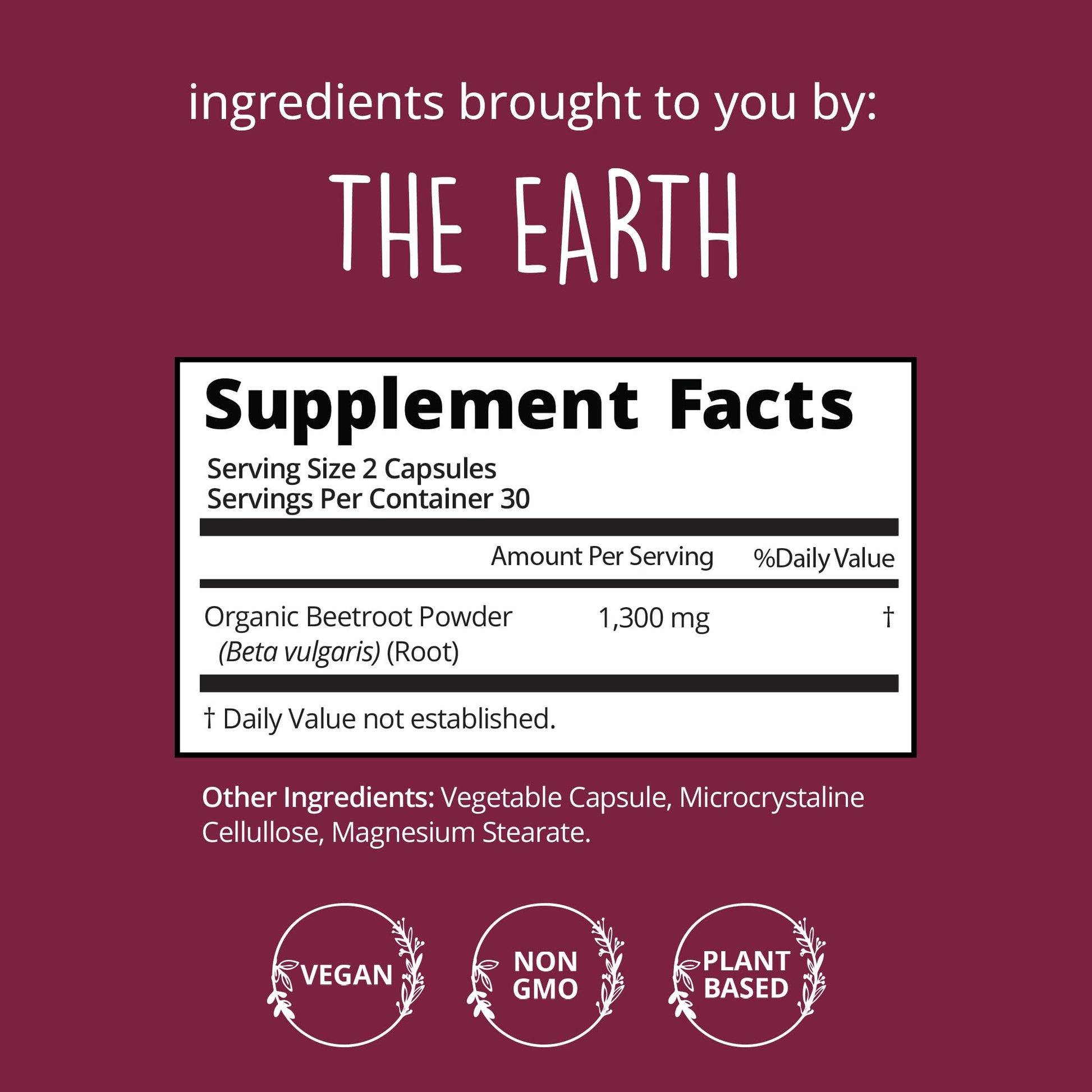 Organic Beet Root Capsules [1,300mg Superfood] - Blood Pressure Support Supplements Happy Healthy Hippie buy supplements canada
