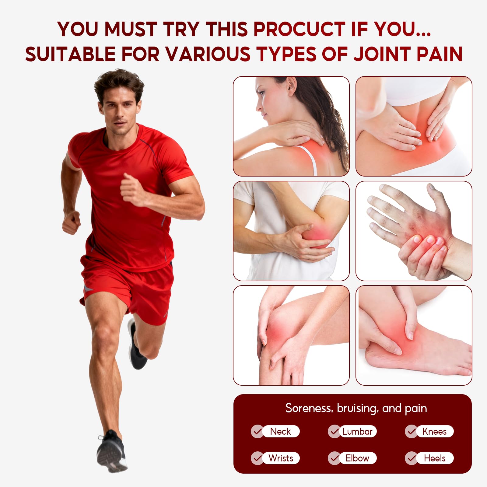 DoctorPro Soothing Massage Cream 80g Joint Relief Roll Muscle Comfort Non-Greasy Refreshing Formula for Knees, Lumbar, Neck, Back,Shoulders, Hands, and Feet, Menthol Gel DoctorPro buy supplements canada