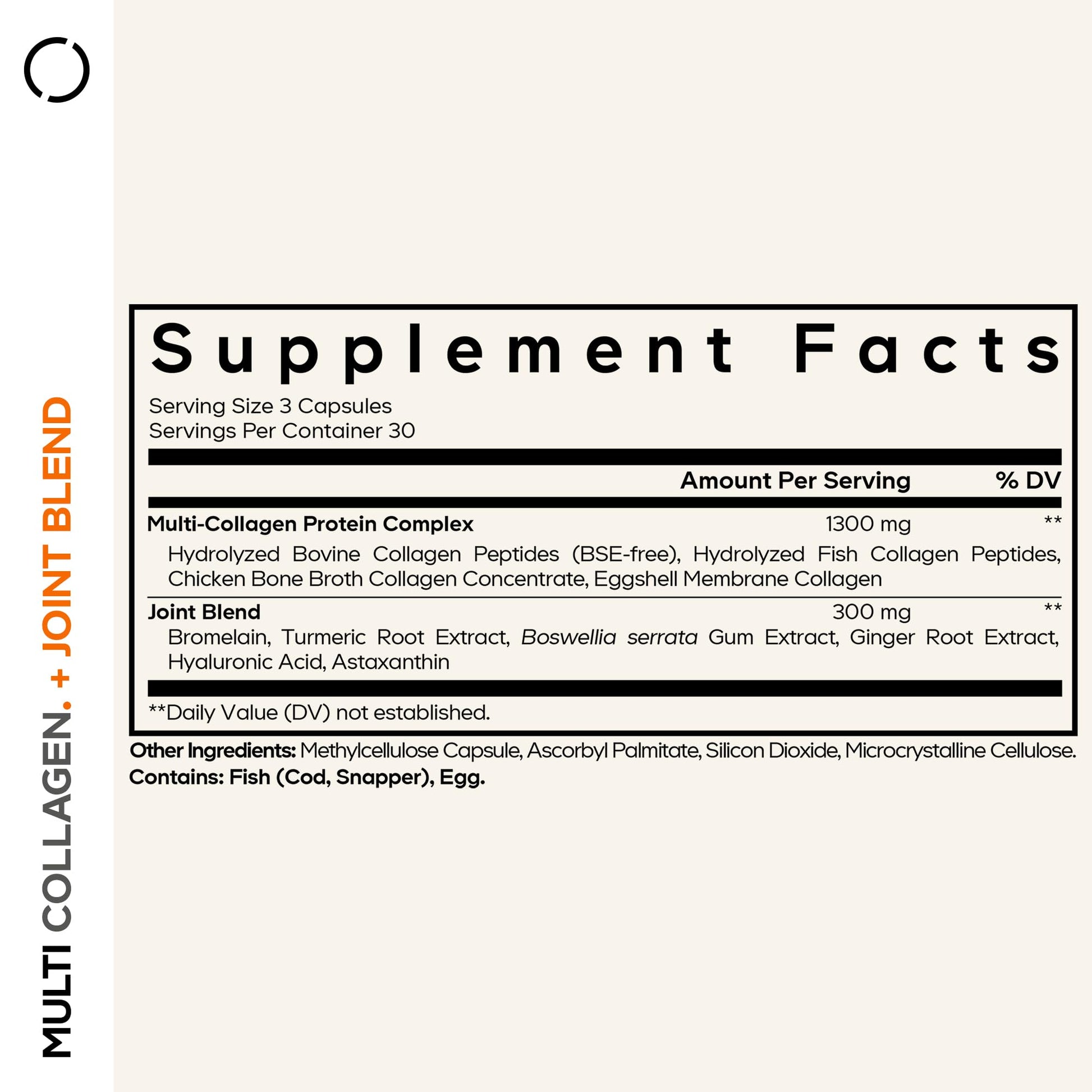 Codeage Multi Collagen Protein + Joint Blend Supplement, Hyaluronic Acid, Bromelain, Turmeric, Ginger, Boswellia, Astaxanthin - Hydrolyzed Bovine Collagen Codeage buy supplements canada