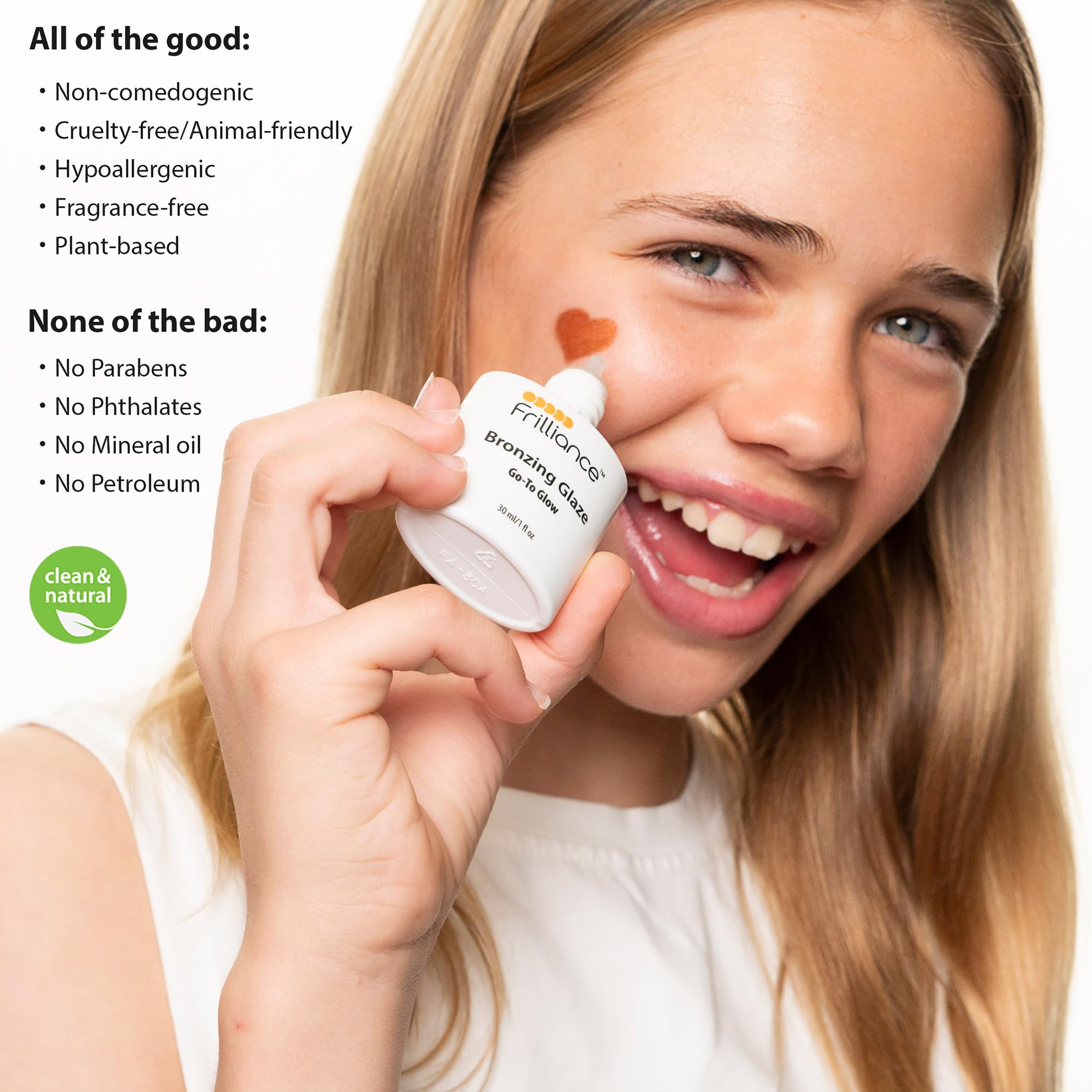 Frilliance Hydrating Go-To Glow, Bronzing Glaze Drops, Cruelty-Free Hypoallergenic for Teens of All Skin Types, 30 ml / 1 fl oz Frilliance buy supplements canada