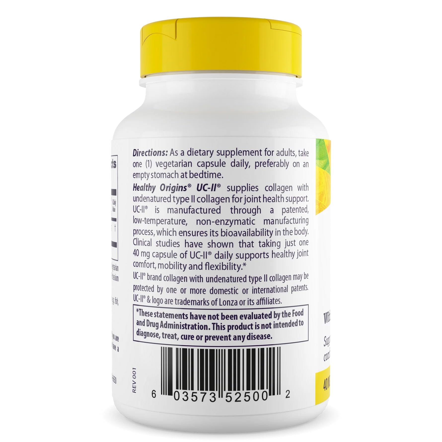 Healthy Origins UC-II 40 mg (Undenatured Type II Collagen, Non-GMO, Gluten Free, Joint Support), 120 Veggie Caps Healthy Origins buy supplements canada