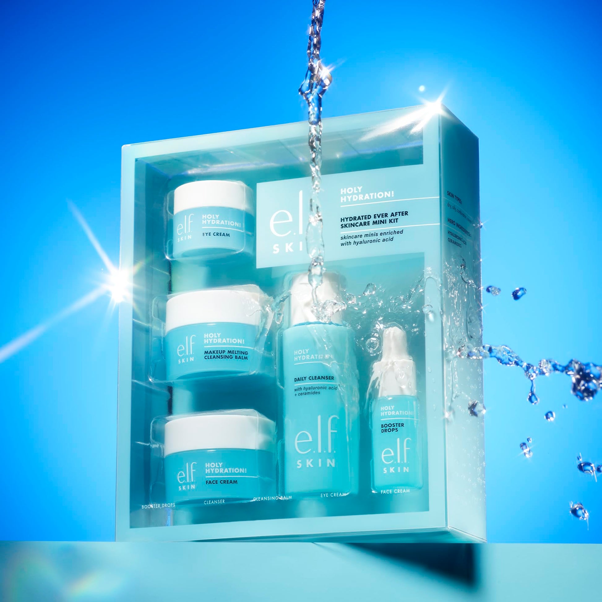 e.l.f. SKIN Holy Hydration! Hydrated Ever After Skincare Mini Kit, Cleanser, Makeup Remover, e.l.f. buy supplements canada