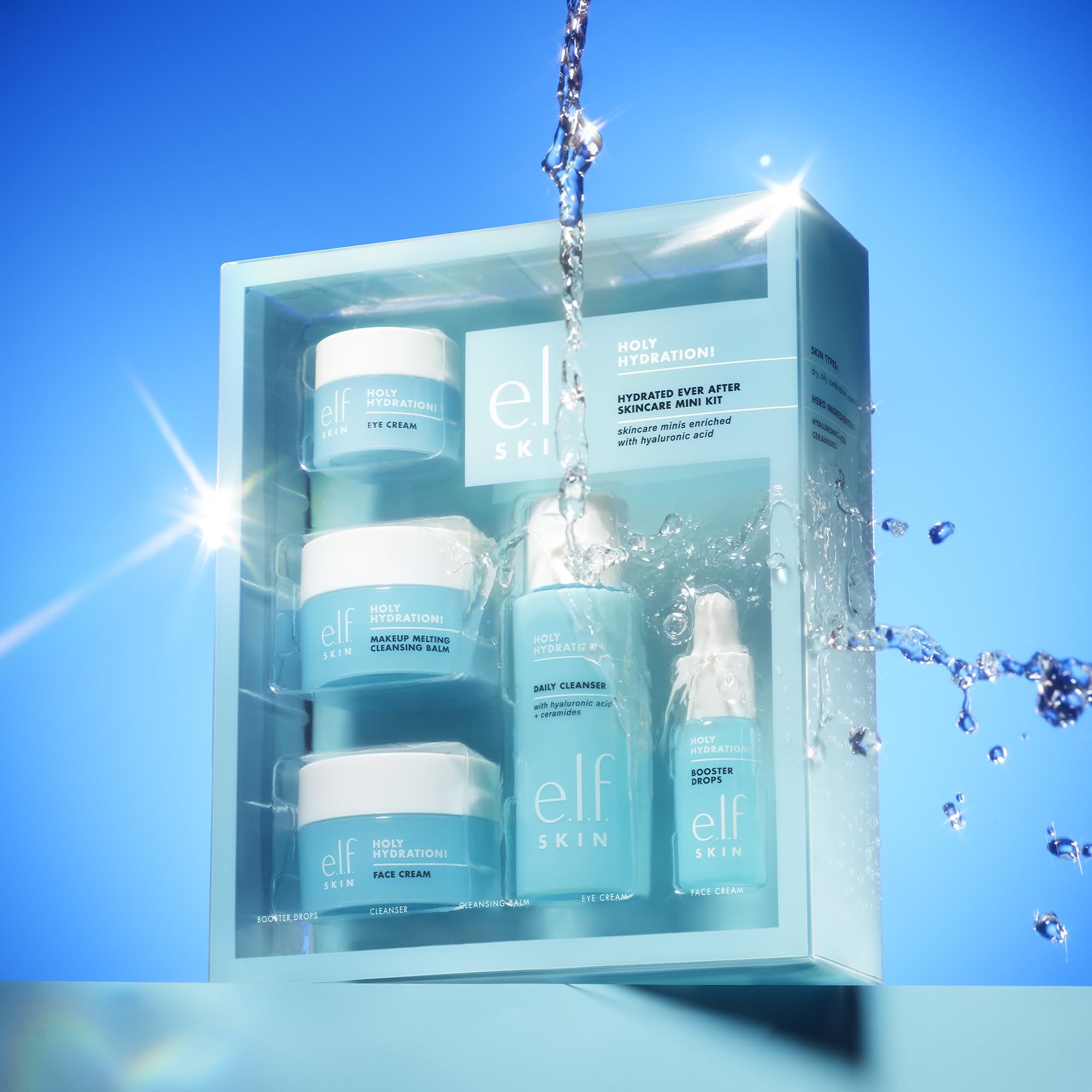 e.l.f. SKIN Holy Hydration! Hydrated Ever After Skincare Mini Kit, Cleanser, Makeup Remover, e.l.f. buy supplements canada