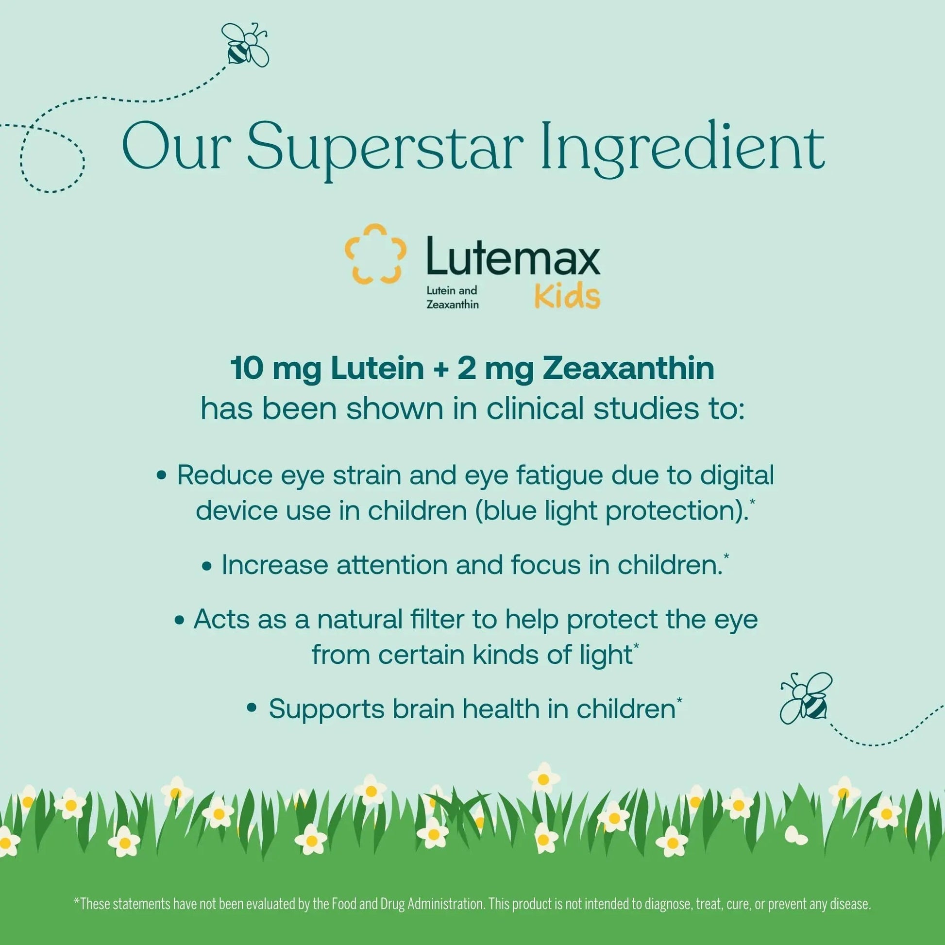 True Grace True Littles Daily Kids Multi - 120 Pectin Gummies - Immune, Cognitive, Bone & Eye Support - Clinically Studied Lutemax Kids Lutein True Grace buy supplements canada