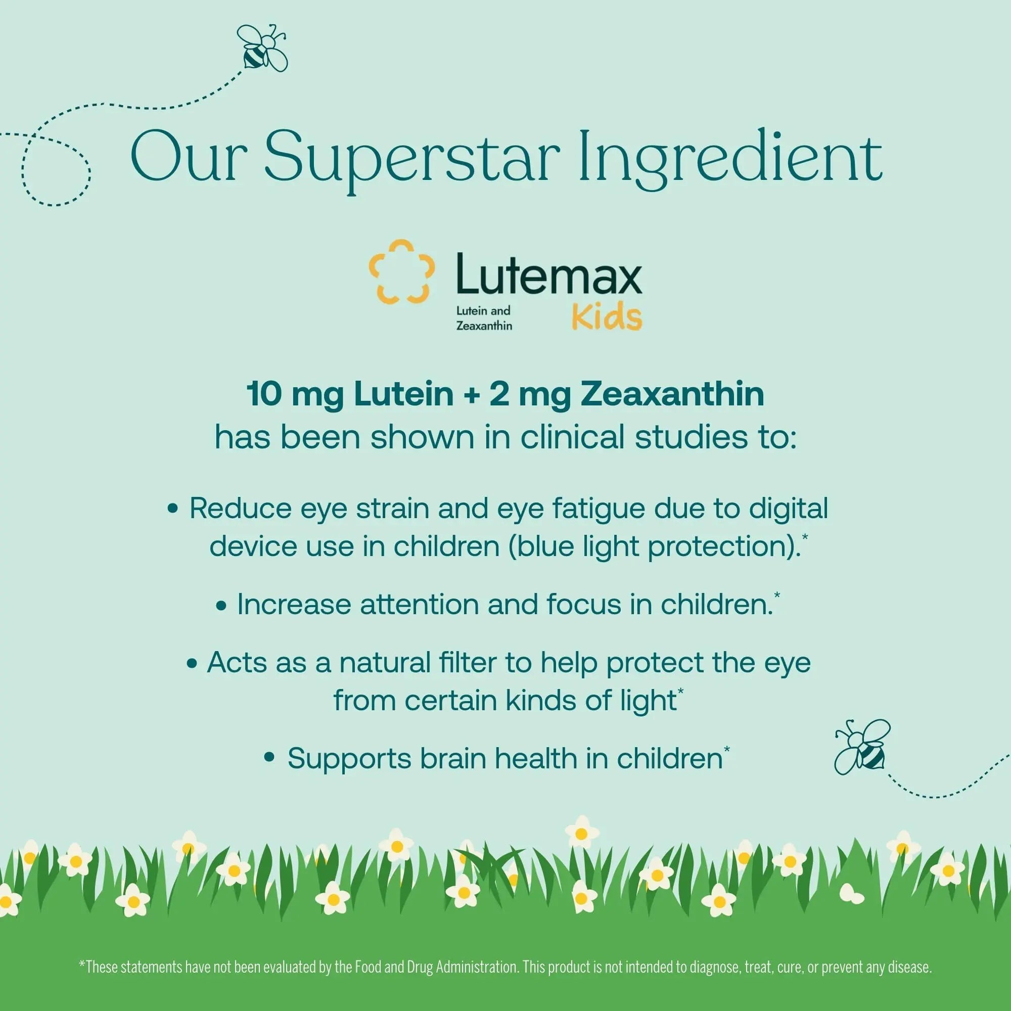 True Grace True Littles Daily Kids Multi - 120 Pectin Gummies - Immune, Cognitive, Bone & Eye Support - Clinically Studied Lutemax Kids Lutein True Grace buy supplements canada