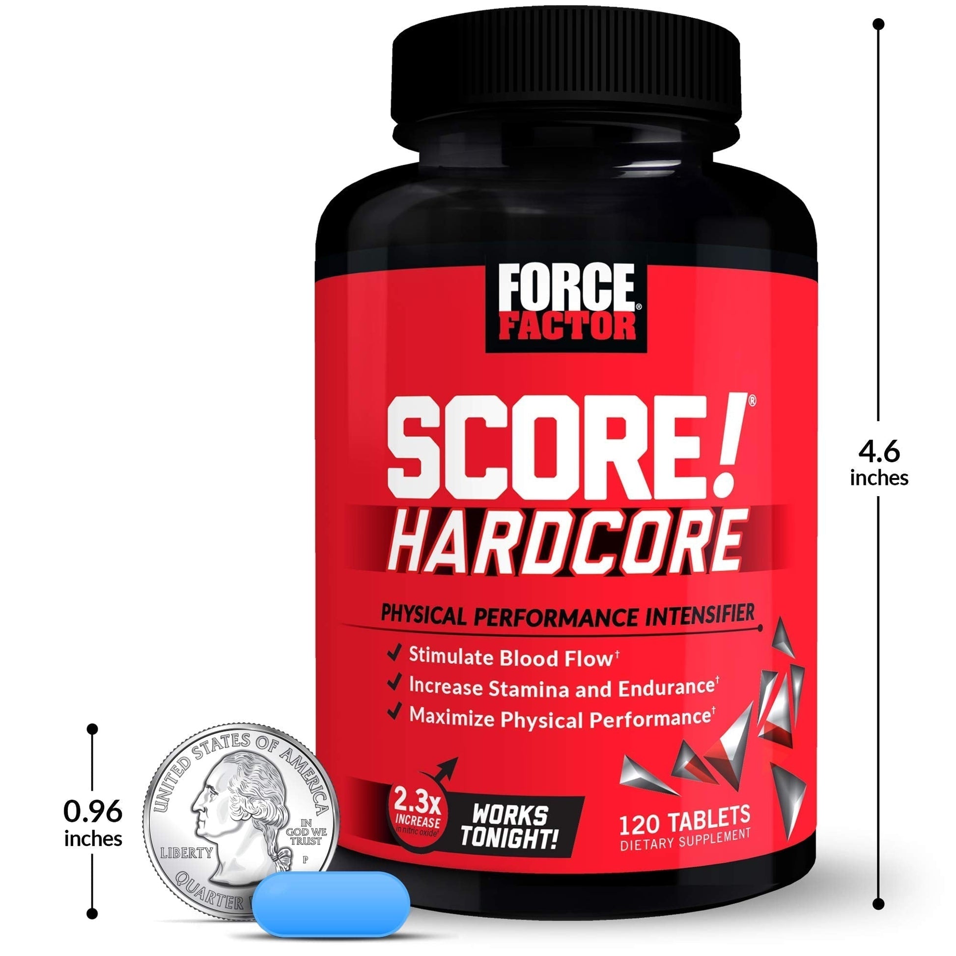 Force Factor Score! Hardcore Nitric Oxide Booster Supplement for Men with L-Citrulline Force Factor buy supplements canada