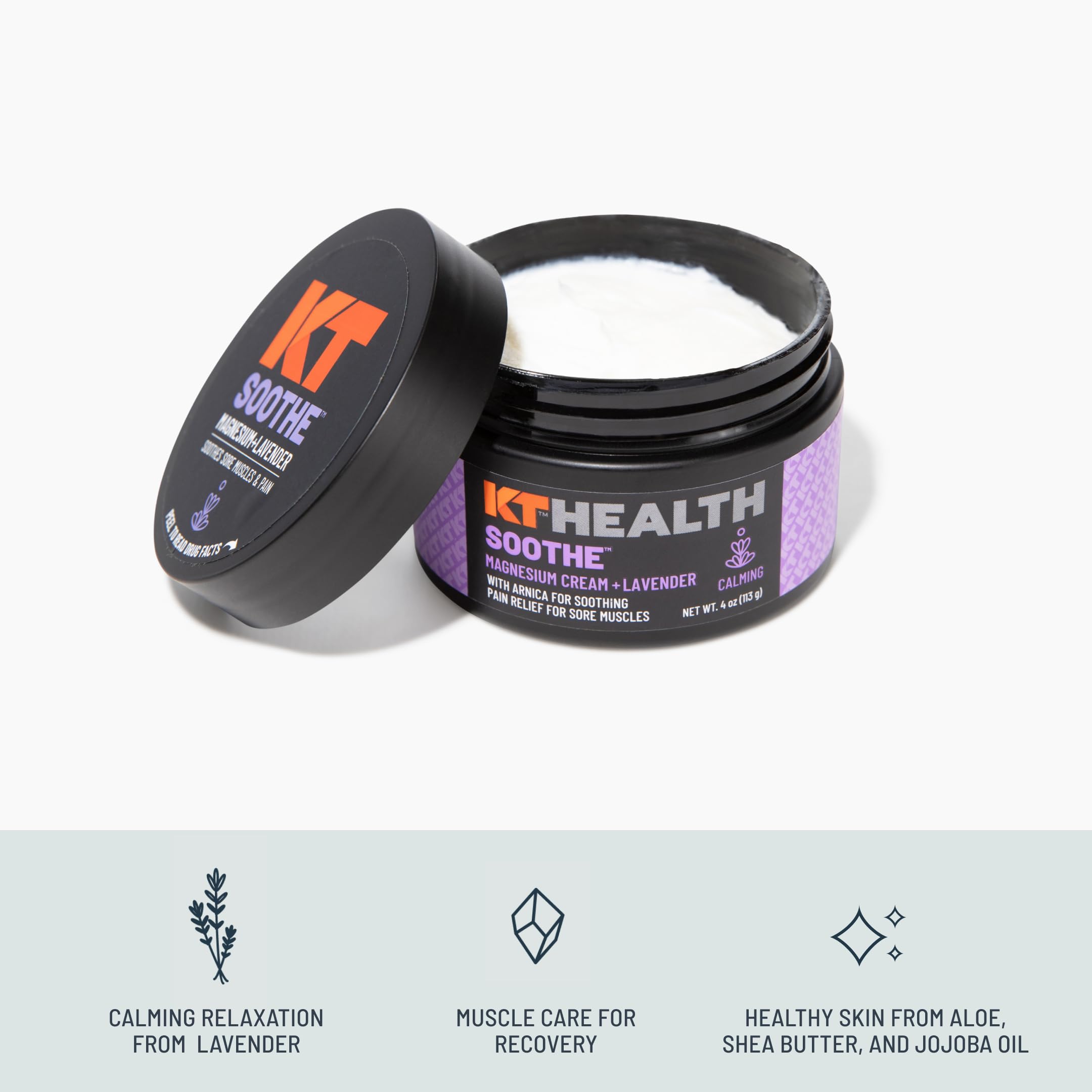 KT Health, Magnesium Cream, Soothe - Soothing Aromatherapy & Calming Pain Relief KT Tape buy supplements canada