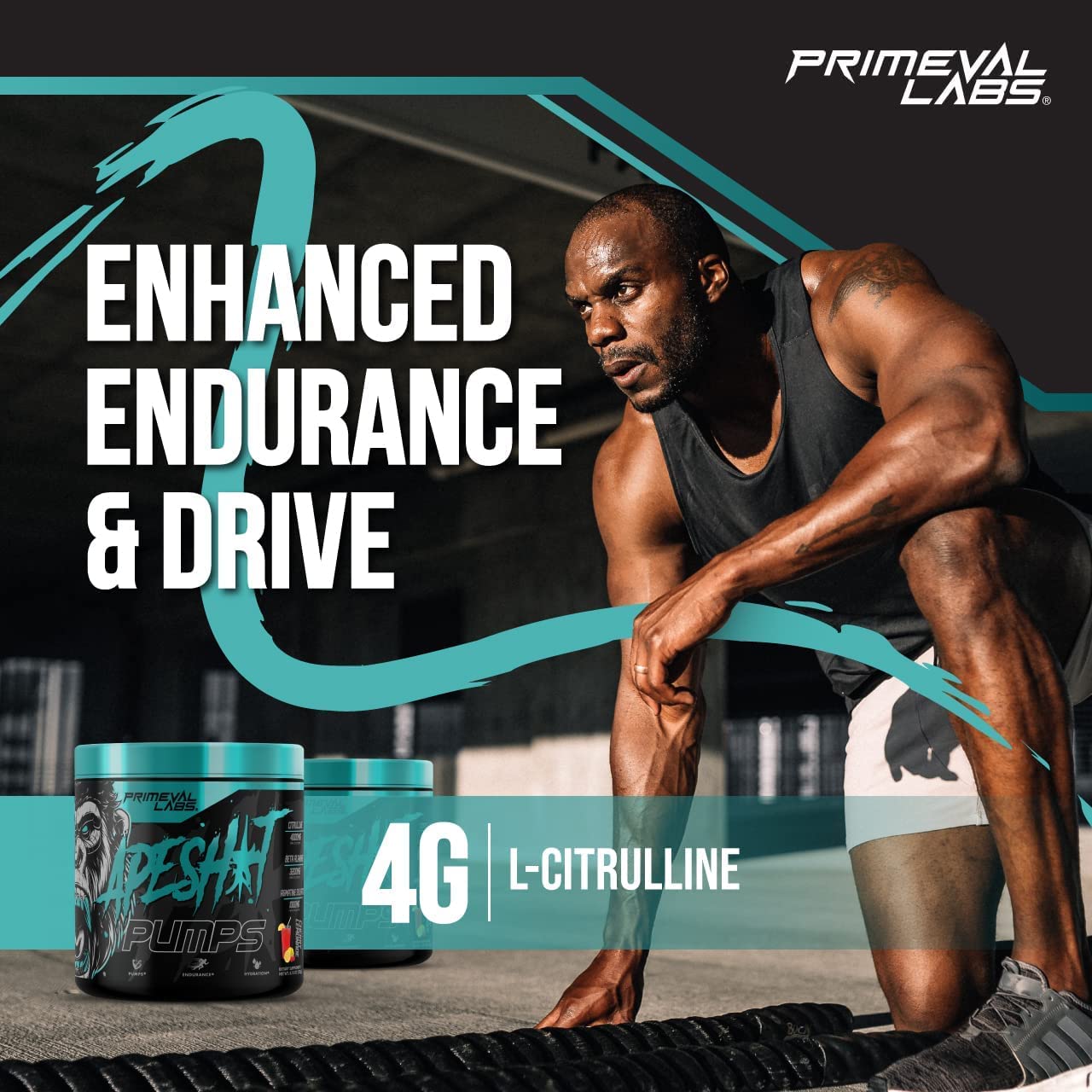 Primeval Labs Ape Pumps Natural Pre Workout Powder | Caffeine Free Preworkout Primeval Labs buy supplements canada