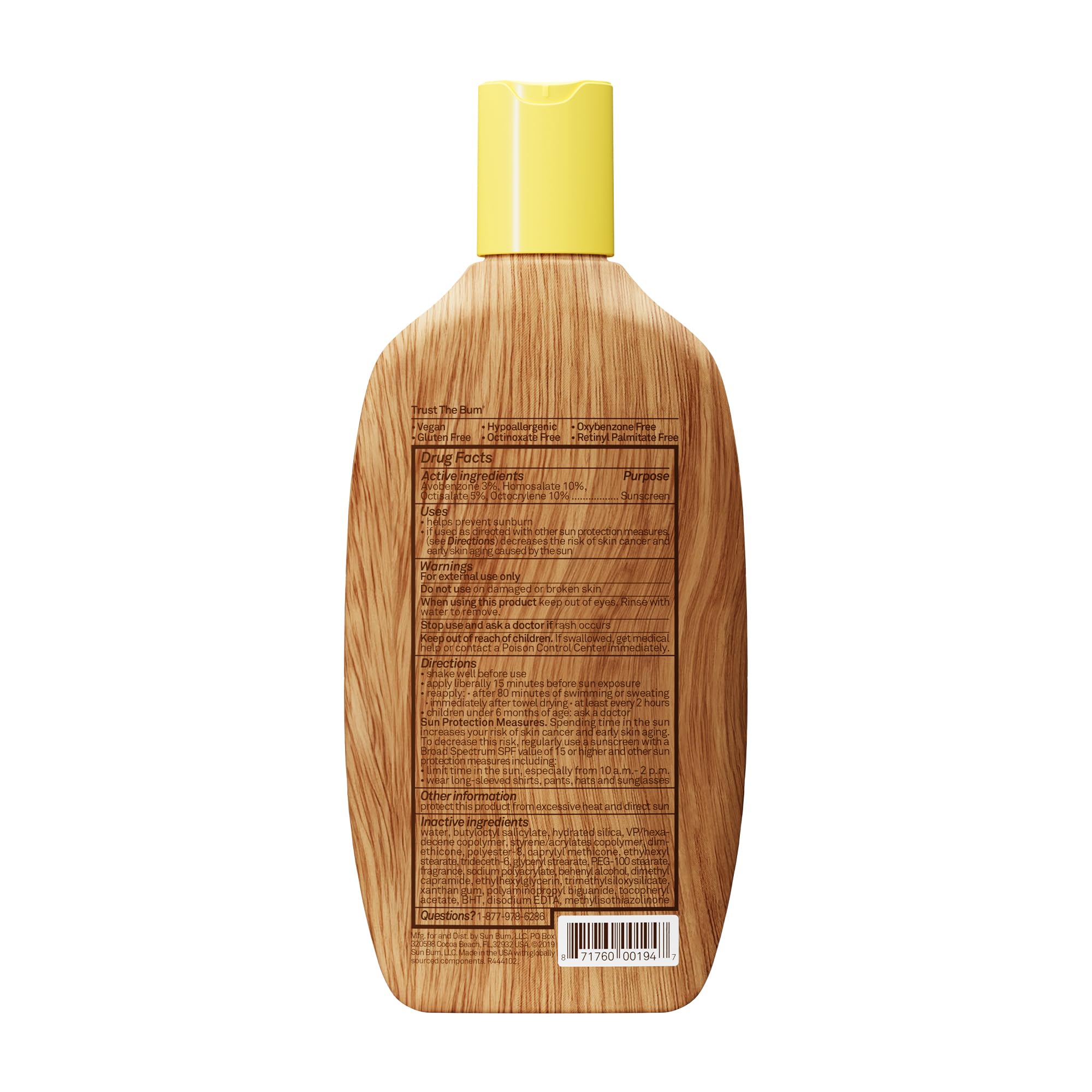 Sun Bum Original SPF 50 Sunscreen Body Lotion - Broad Spectrum Moisturizing Sunscreen Sun Bum buy supplements canada