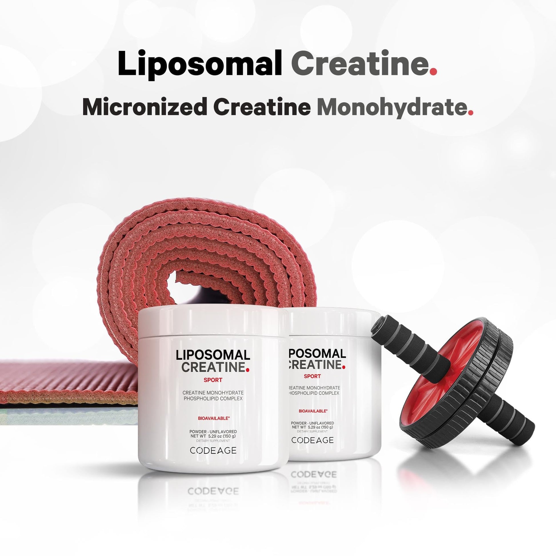 Codeage Liposomal Creatine Powder Supplement, Pure Creatine Monohydrate 5000mg, Pre Workout & Post Workouts - Unflavored Creatine, Micronized Creatine Powder - Creatinine for Sports - 30 Servings Codeage buy supplements canada