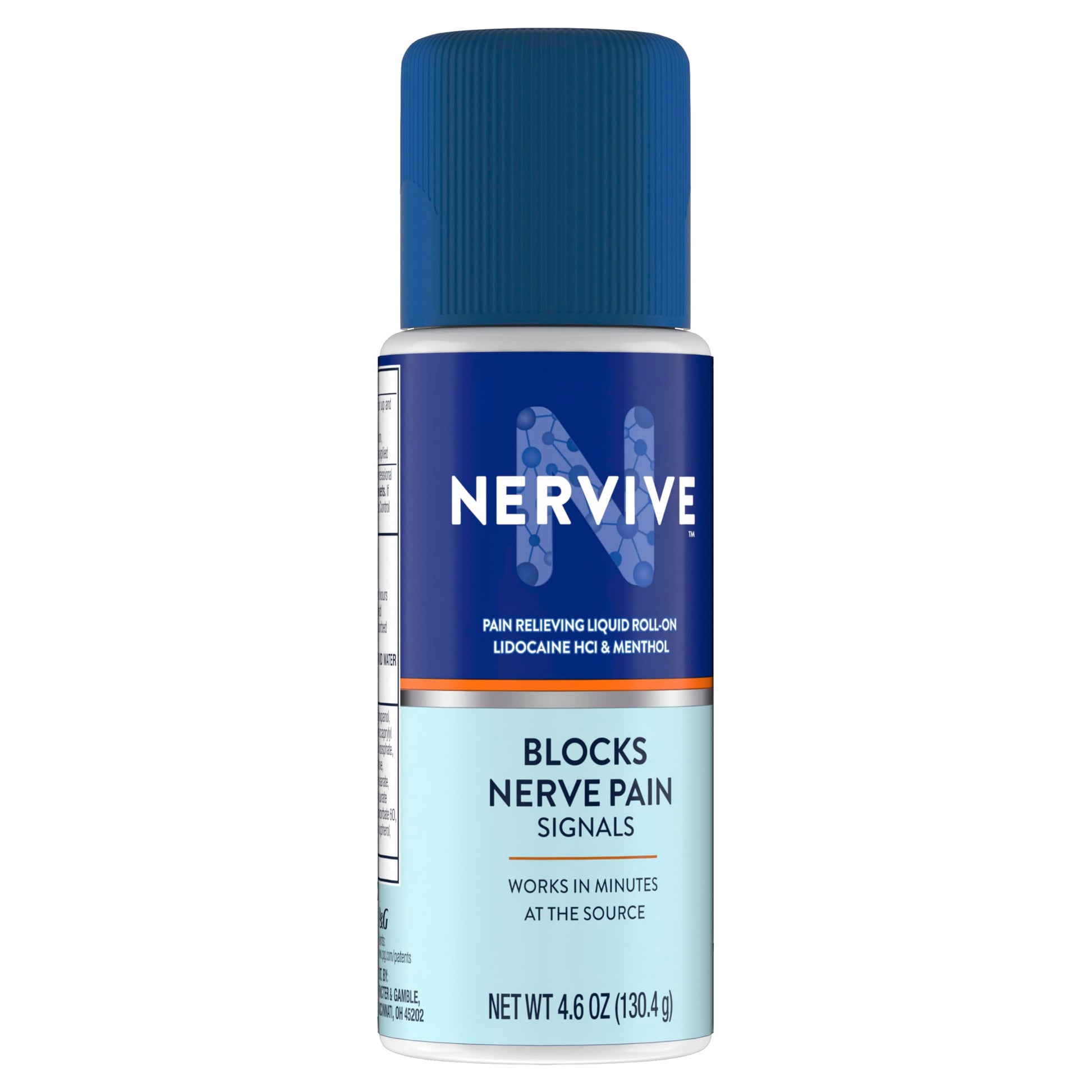 Nervive Pain Relieving Roll On, Lidocaine Roll On, Nervive Pain Relief, Lidocaine Topical, Foot Pain, Leg Pain, Hand Pain, Max Strength Formula, 4.6oz Nervive buy supplements canada