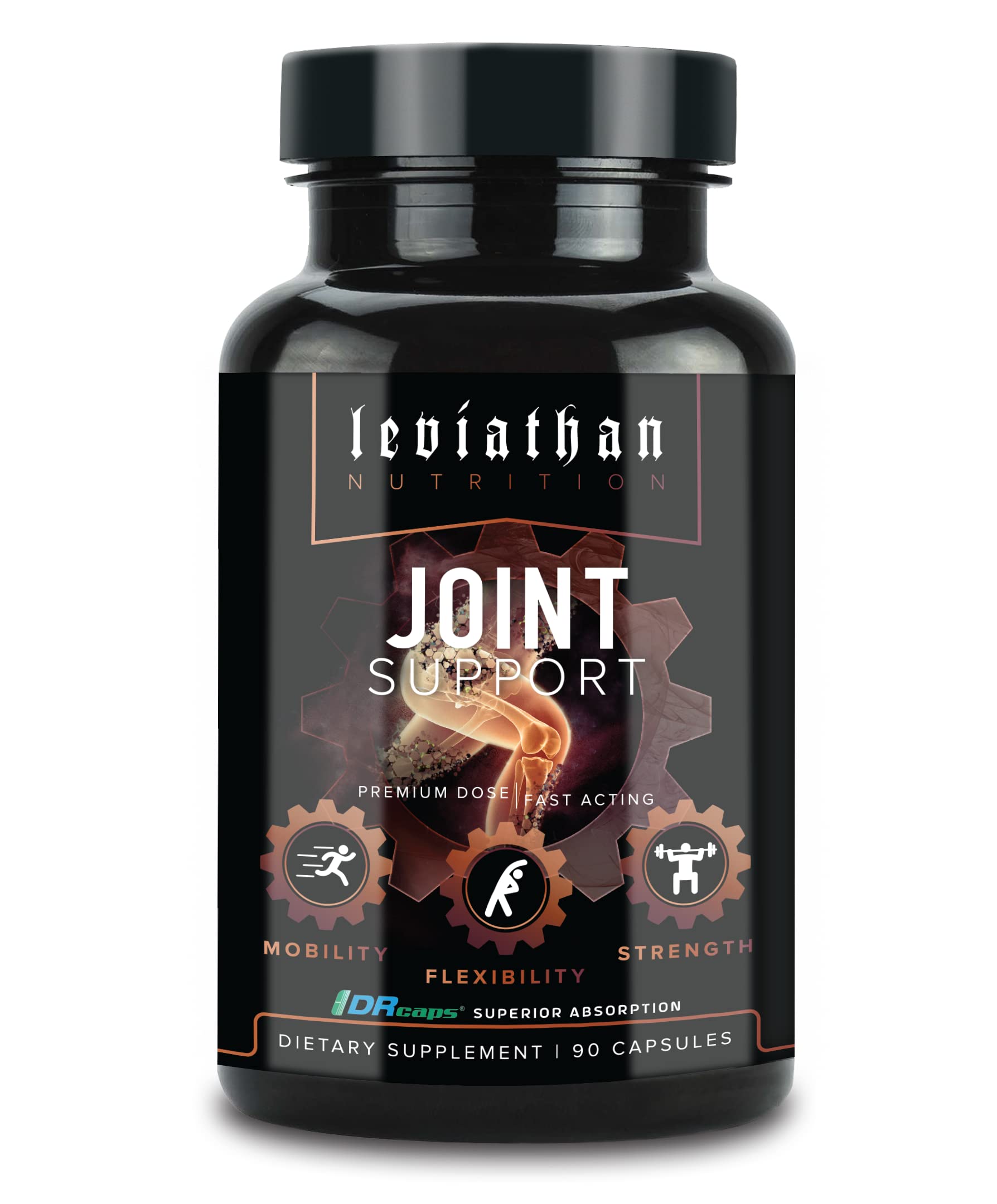 Leviathan Nutrition Joint Support | Helps Repair & Restore Joints for Comfort Mobility, Flexibility, Strength & Joint Health with Boswellia for Hands Back Knee and Joints for Men & Women - 90 Capsules Leviathan Nutrition buy supplements canada