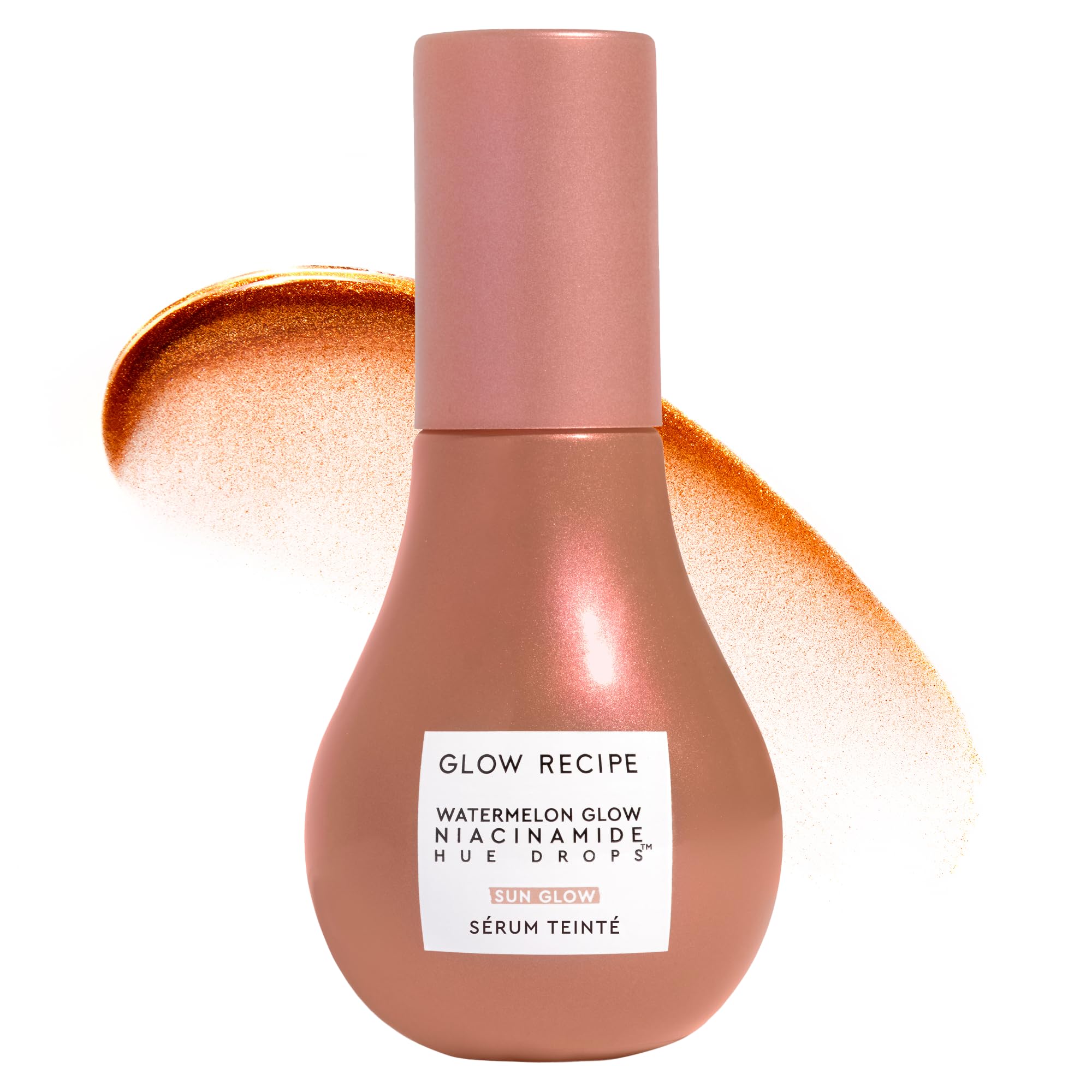 Glow Recipe Hue Drops Bronzing Drops, Tinted Face Serum, Glow Primer + Liquid Highlighter, Niacinamide + Hyaluronic Acid, Radiant Warm Glow, Sunglow (40ml) Glow Recipe buy supplements canada