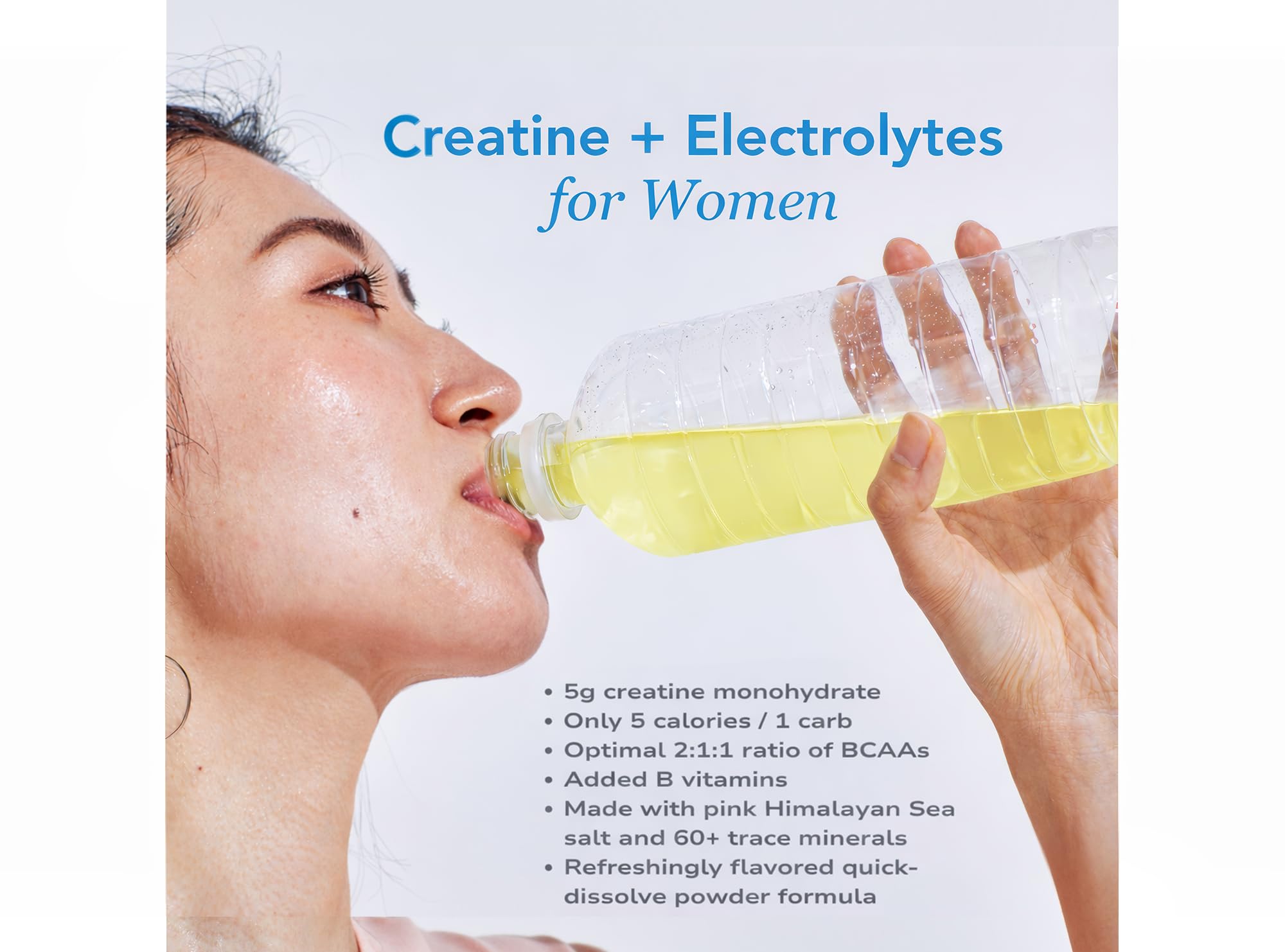 Zeal Naturals Creatine with Electrolytes & Brain Health Nootropics - 30 Servings | Women's Support for Energy, Strength, Focus, & Hydration with B Vitamins | Lemon Sorbet | Zero Sugar No Bloat Formula Zeal Naturals buy supplements canada