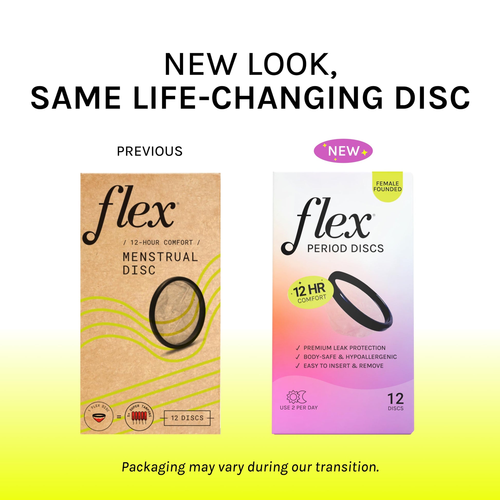 Flex Menstrual Discs | Disposable Period Discs | Reduce Cramps & Dryness | Beginner-Friendly Tampon Alternative | Capacity of 5 Super Tampons | Made in Canada | 12 Count FLEX buy supplements canada