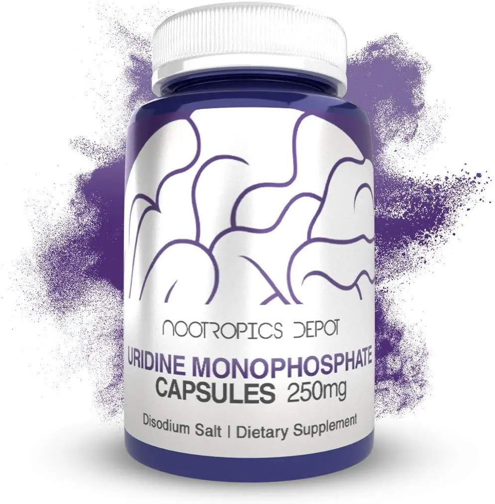 Nootropics Depot Uridine Monophosphate Capsules | Disodium Salt (60 Count) Cognitive Enhancer* | Nootropic | Choline Precursor Nootropics Depot buy supplements canada