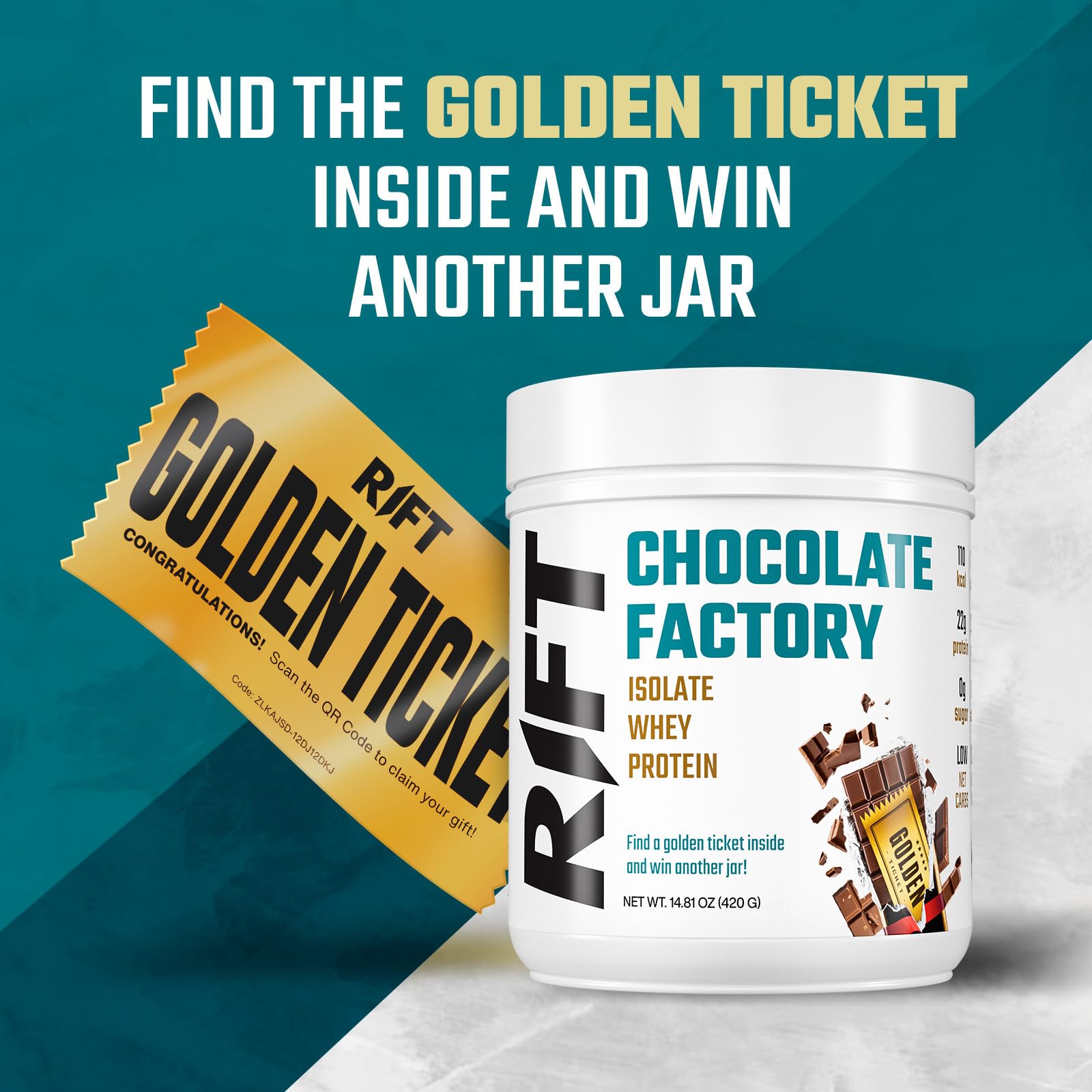 RIFT Chocolate Whey Protein Powder for Adult - Protein Isolate Powder Chocolate RIFT buy supplements canada