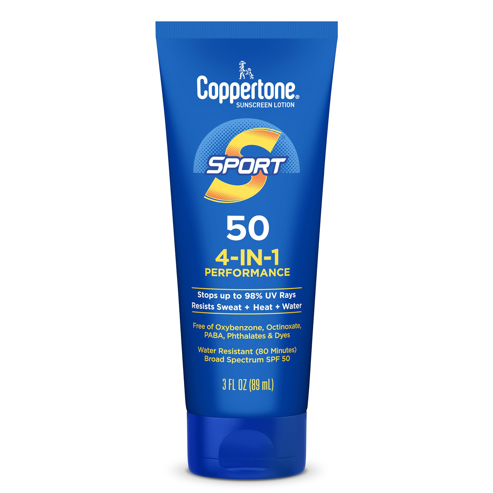 Coppertone SPORT Sunscreen Lotion Broad Spectrum SPF 50 (3 Fluid Ounce) (Packaging may vary) Coppertone buy supplements canada