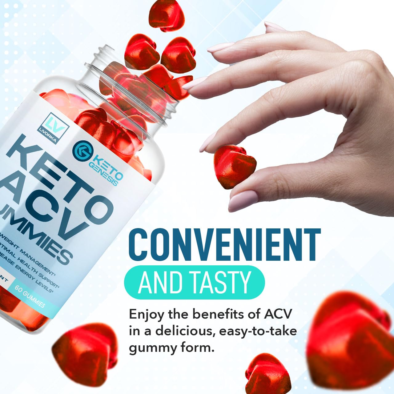 5 Pack - Keto Genesis Keto ACV Gummies Advanced Weight Loss, Genesis ACV, Genesis LIVORKA buy supplements canada