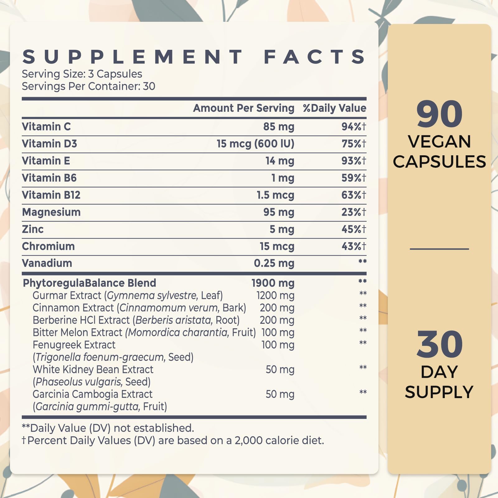 Sundhedsliv 16 in 1 Blxxd Sugr Effective Gymnema Sylvestre Supplement 2100MG | with Berberine, Cinnamon, Bitter Melon | Vitamins, Magnesium & Chromium | 90 Vegan Capsules Sundhedsliv buy supplements canada