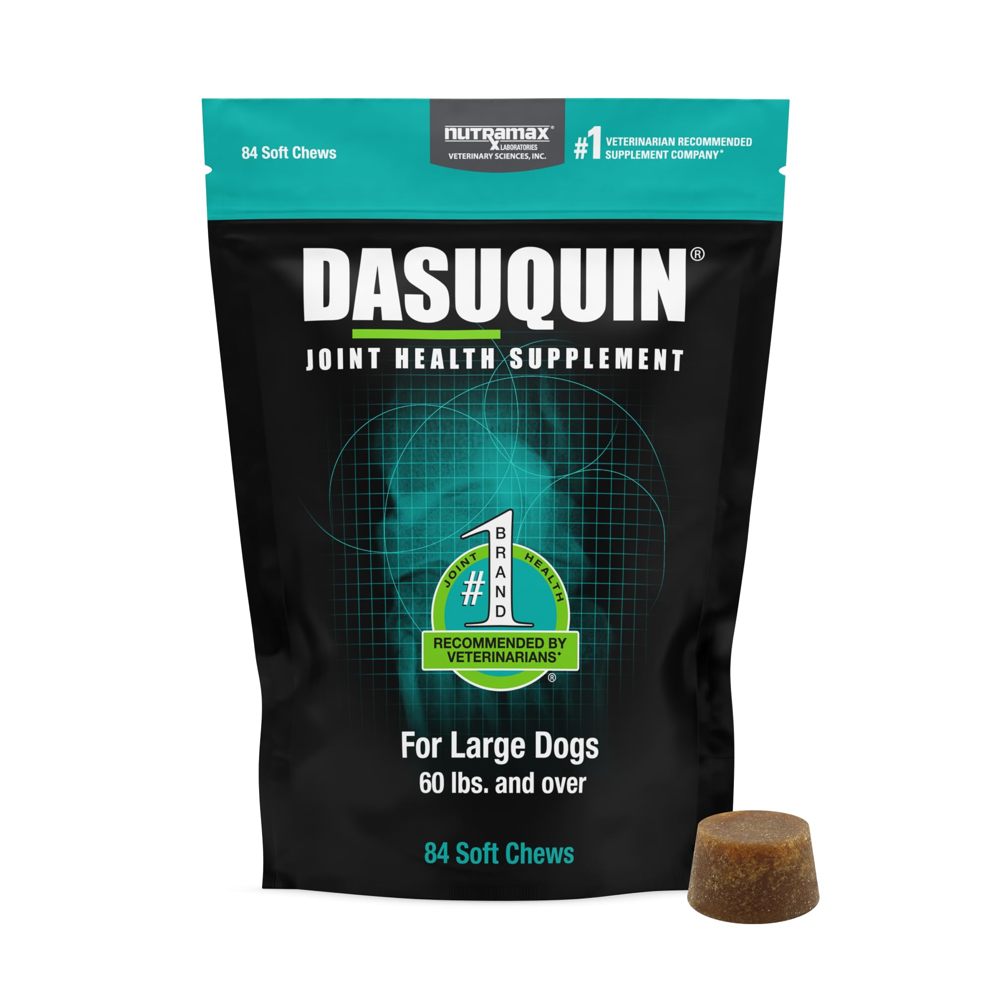 Nutramax Dasuquin for Large Dogs, Joint Health Supplement, Contains Glucosamine for Dogs, Plus Chondroitin, ASU and More, Supports Healthy Joints, Soft Chews, 84 Count Nutramax Laboratories buy supplements canada