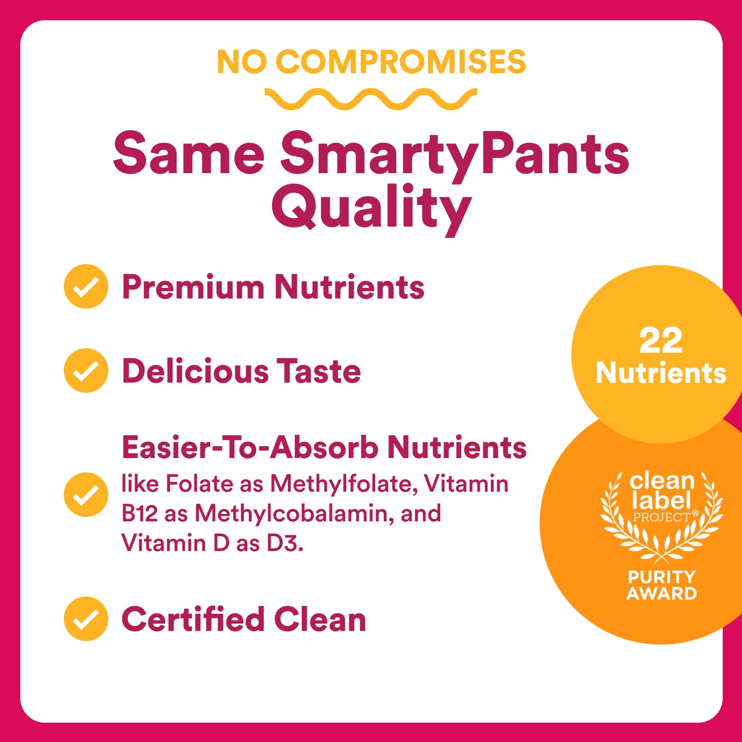 SmartyPants Multivitamin Gummy for Women 50 and Over - Improved Formula: Omega 3 (DHA/EPA), Methylfolate, CoQ10, Vitamin D3, C SmartyPants buy supplements canada