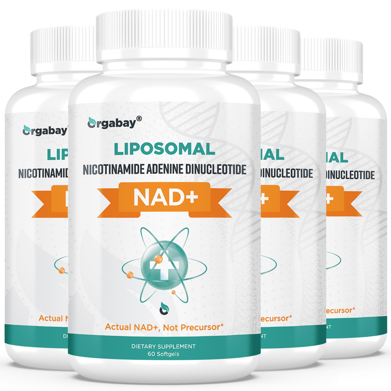 Orgabay Liposomal NAD+ Supplement 500 mg, High Absorption, Boost NAD+ with TMG 250 mg, Actual NAD Plus More Efficient Than Nicotinamide Riboside, Support Cellular Energy, Healthy Aging | 240 Softgels Orgabay buy supplements canada