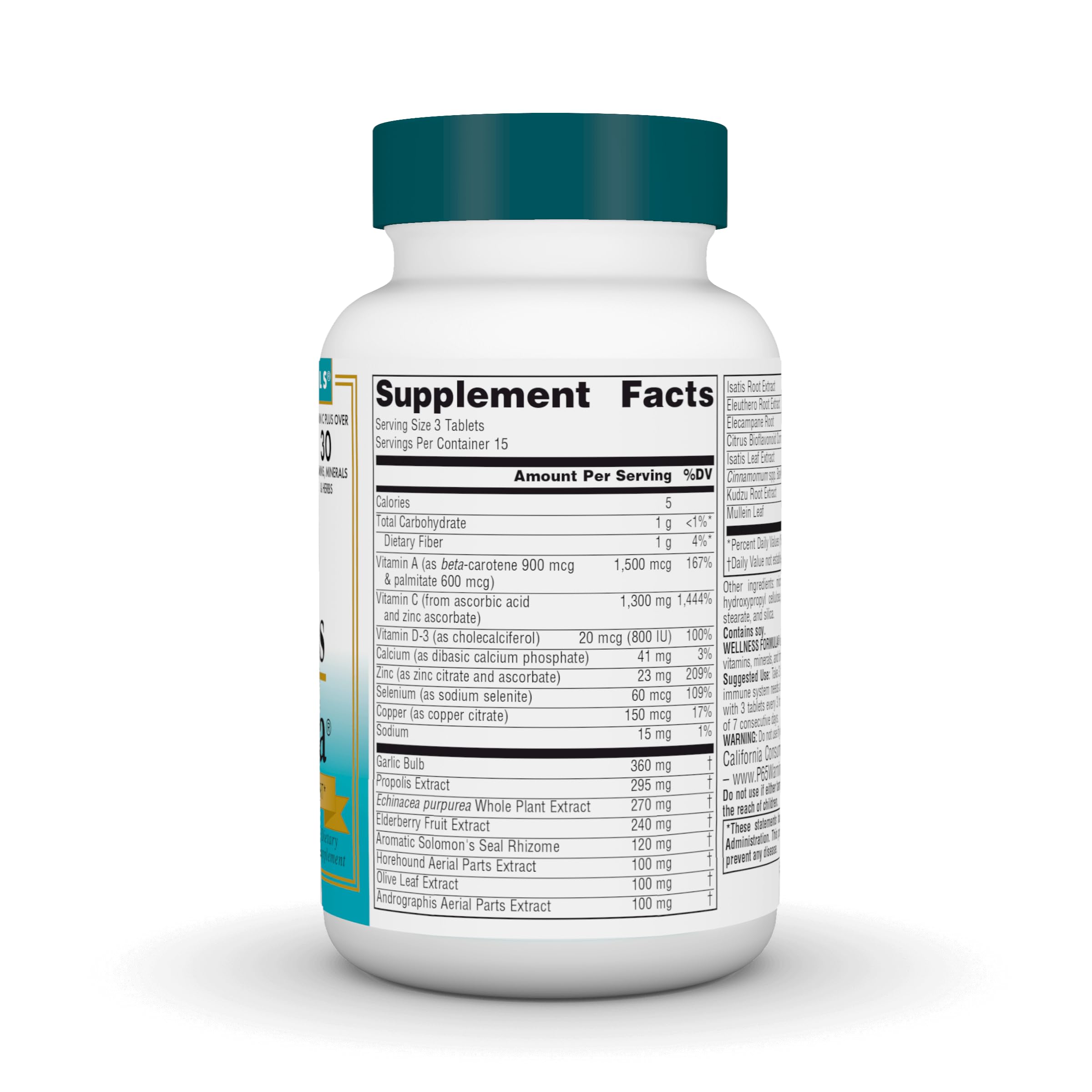 Source Naturals Wellness Formula Bio-Aligned Vitamins & Herbal Defense - Immune System Support Supplement & Immunity Booster - 45 Tablets Source Naturals buy supplements canada