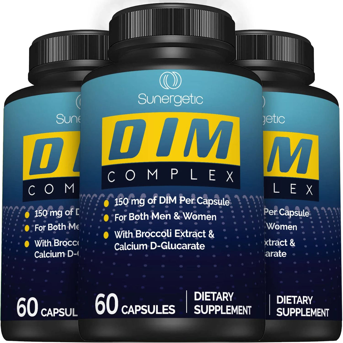 Premium DIM Supplement–Includes 150mg DIM (diindolylmethane), Broccoli, Calcium D Sunergetic buy supplements canada