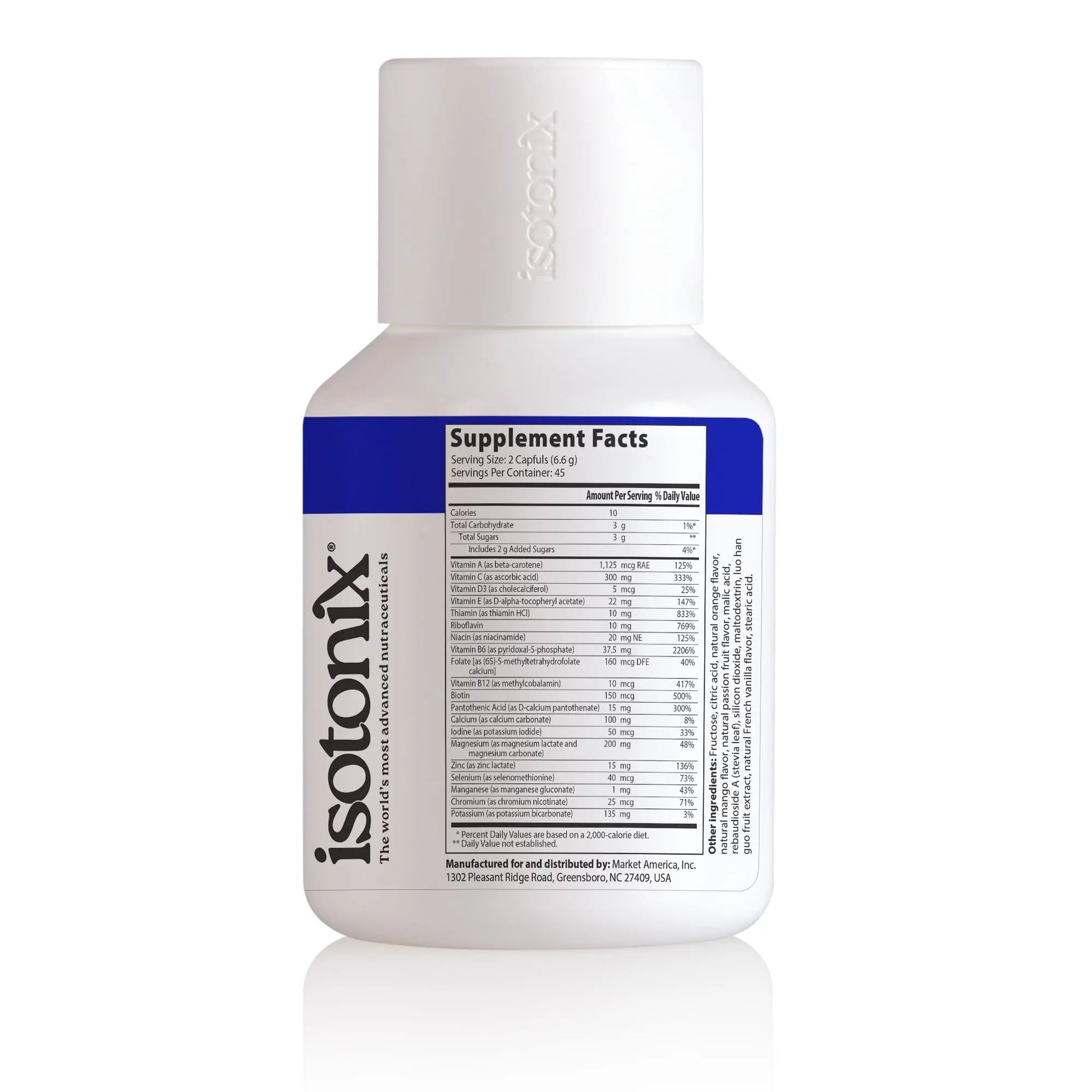 Isotonix Multivitamin Fifty Plus – Daily Multivitamin for Adults 50+ with B-Vitamins, Antioxidants, and Essential Nutrients Isotonix buy supplements canada