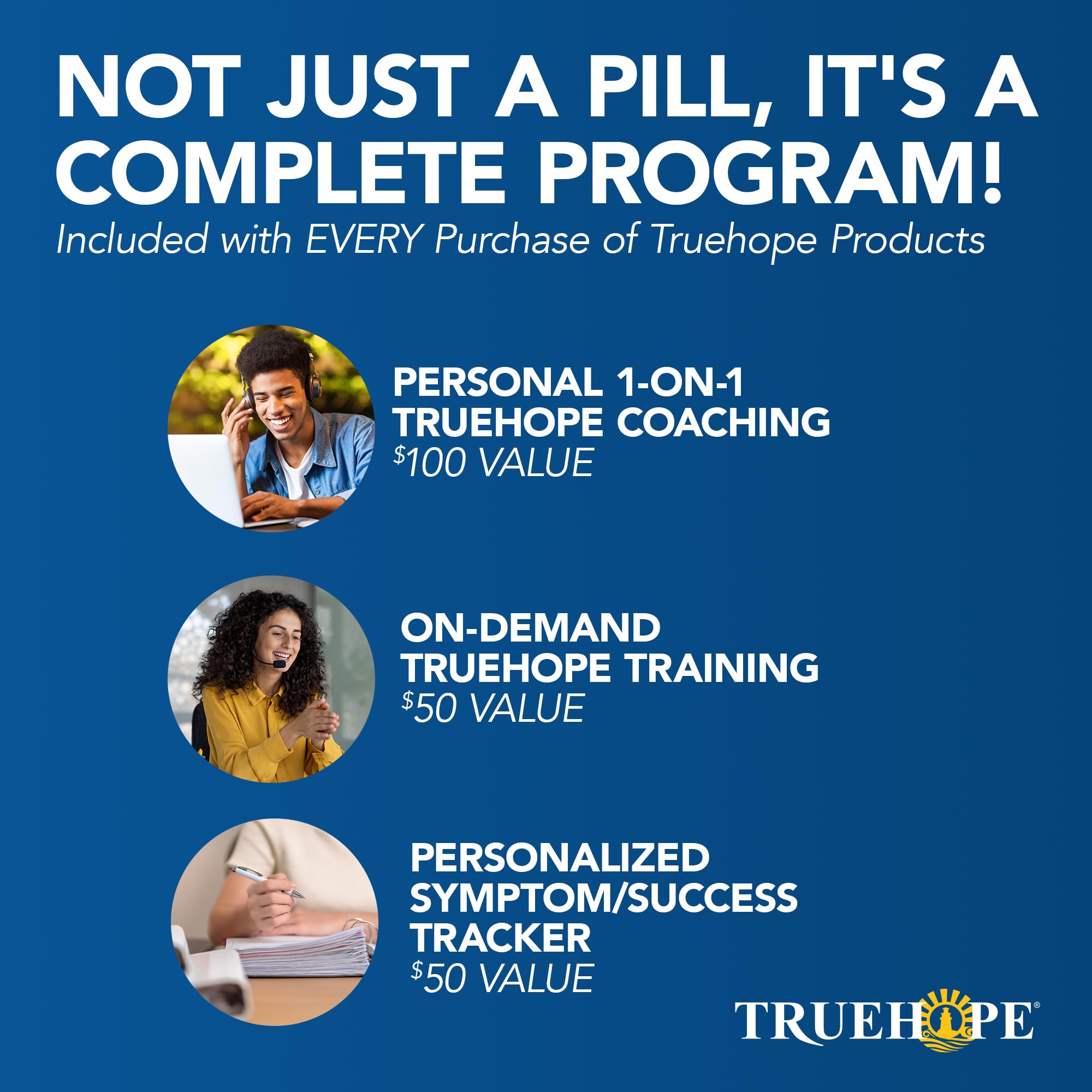 Truehope EMPowerplus Advanced Multivitamin for Women & Men - Broad-Spectrum Multivitamins & Chelated Minerals | 1000% Better Absorption | 37 Research Studies & 28 Years of Success | 30 Day Supply Truehope buy supplements canada