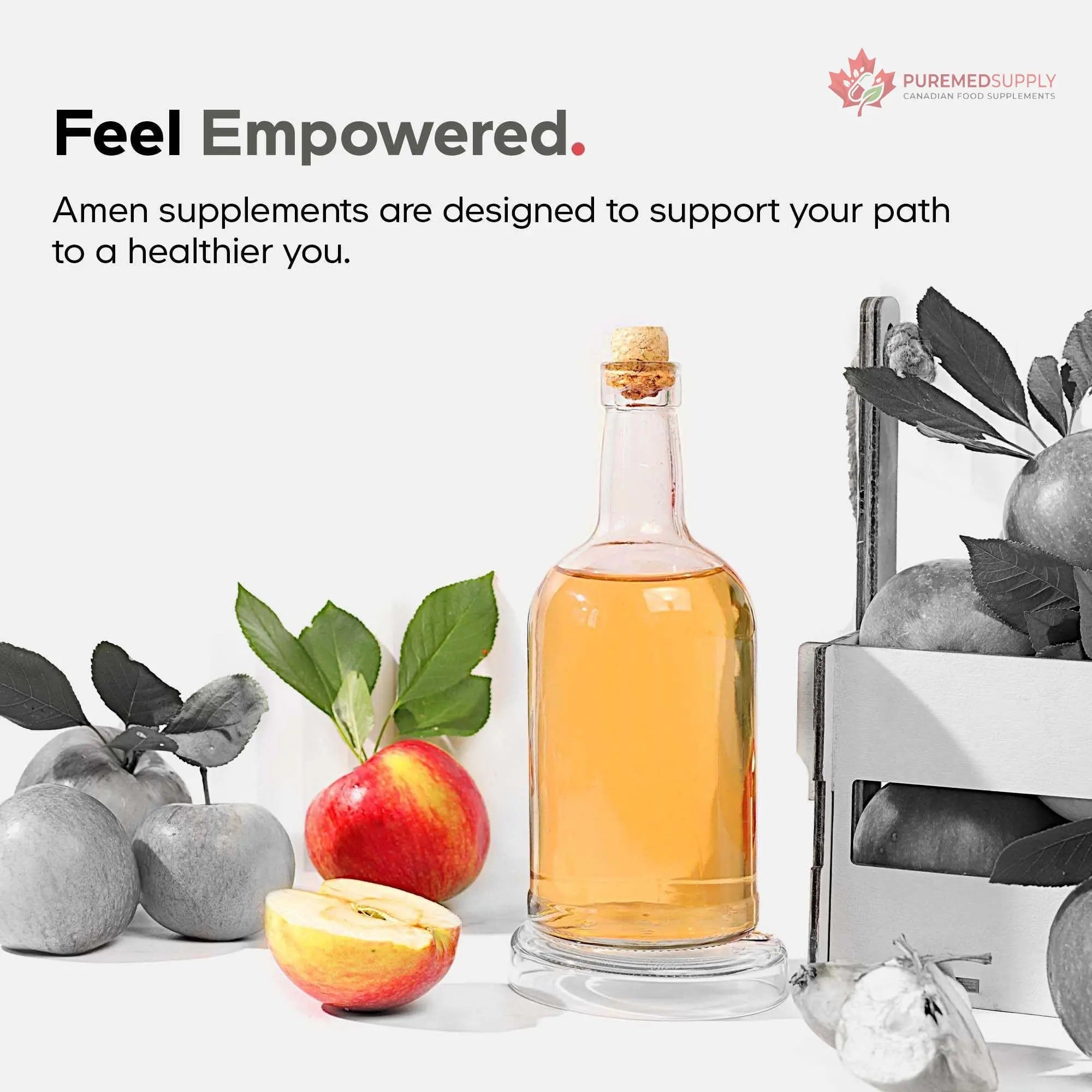 Amen Sea Moss Supplement - 1000mg Organic Irish Sea Moss, Bladderwrack, Burdock - Vitamin C, Aloe Vera, Black Pepper - Seaweed Superfood, Vitamins, Minerals, and Antioxidants - Non-GMO - 90 Capsules Amen buy supplements canada