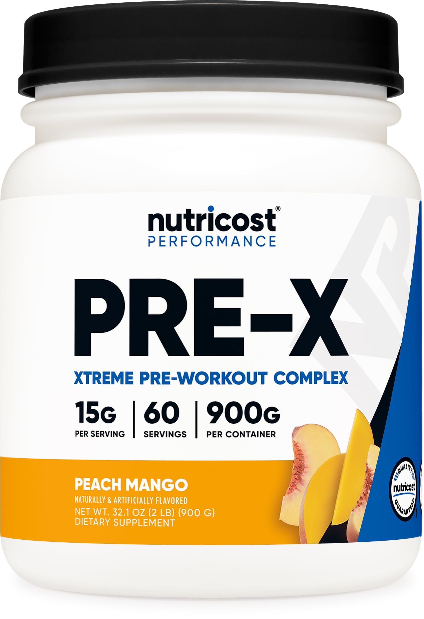 Nutricost Pre-X Xtreme PreWorkout Powder Complex, Peach Mango, 60 Servings, Vegetarian Nutricost buy supplements canada