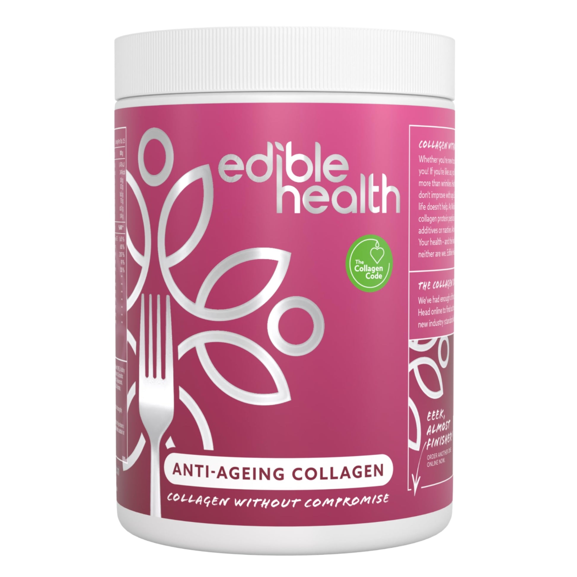 High Protein Edible Health Anti-Ageing Protein Powder, Regenerative Collagen Supplements Edible Health buy supplements canada
