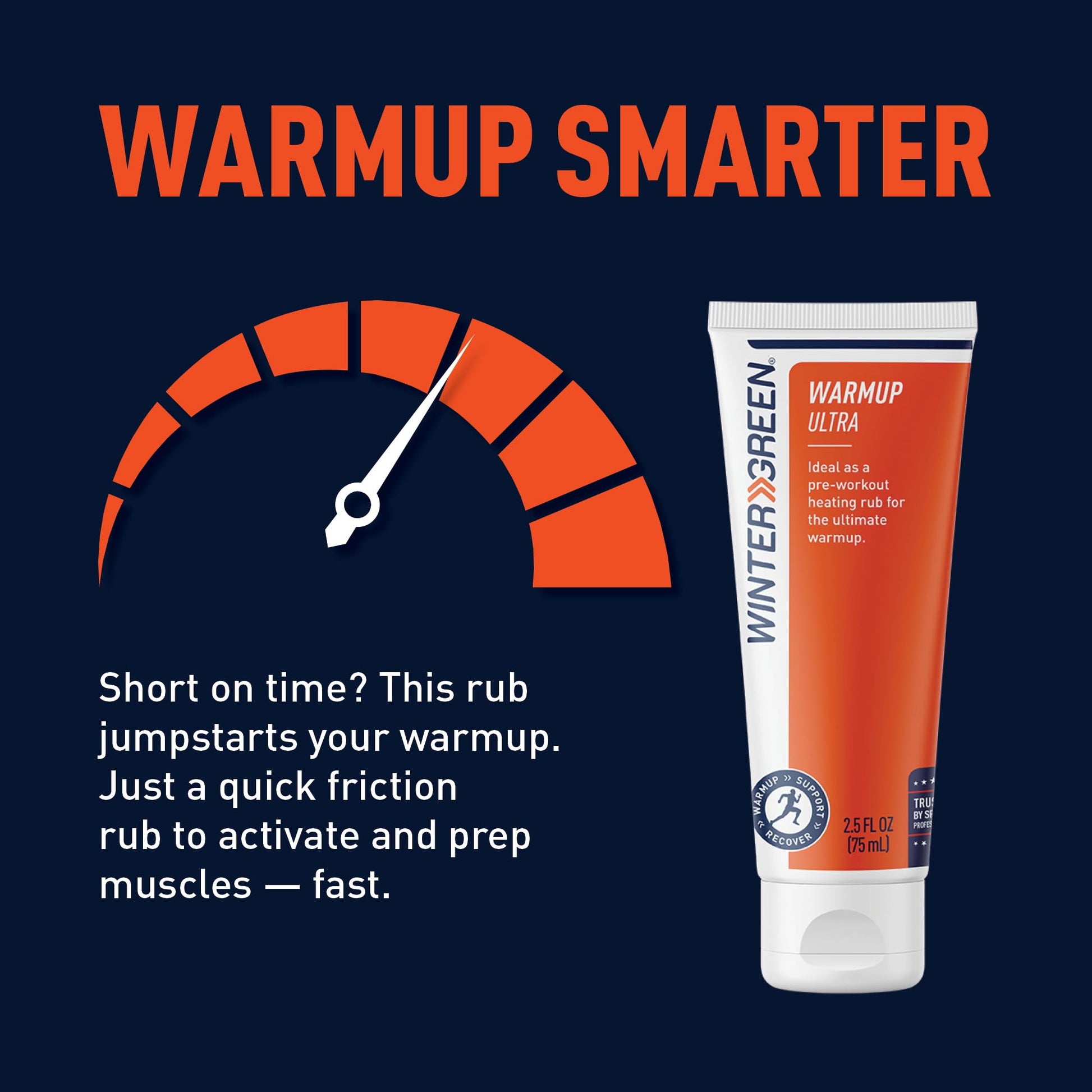 Wintergreen Muscle Warmup Lotion, 2.5 oz – Pre-Workout Heating Rub with Menthol and Capsicum, Heats and Relaxes Before Training, Body Gel for Athletes Wintergreen buy supplements canada