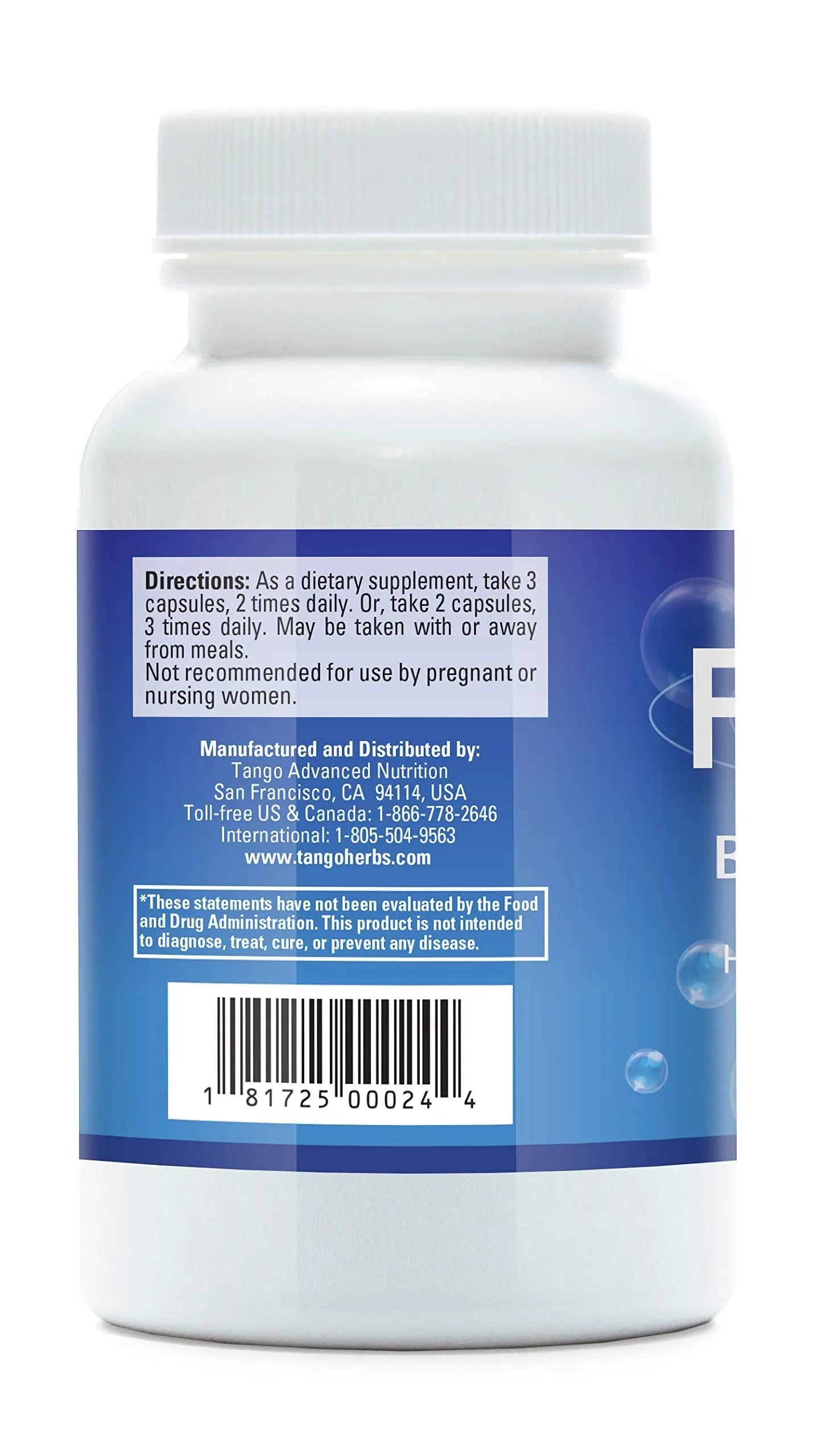 Tango FloControl Natural Bladder Support Supplement Promotes Healthy Bladder Control and Comfort (180 Vegetarian Capsules) Tango buy supplements canada