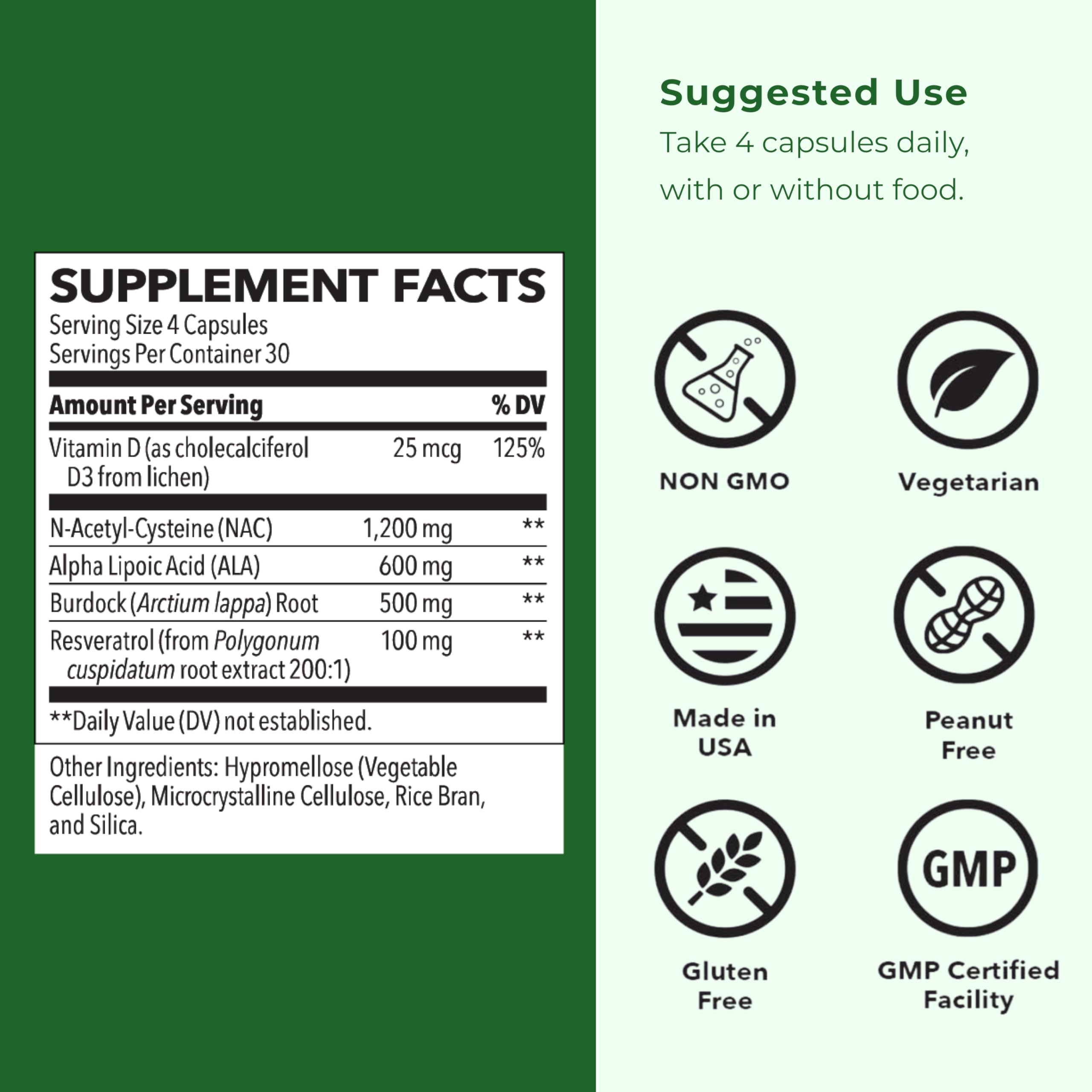 LifeSeasons Kidney Support Supplement – Cellular Protection with NAC, Alpha Lipoic Acid, Resveratrol, Burdock Root & Vitamin D3 – Supports Detox, Oxidative Stress & Renal Function – 120 Capsules LifeSeasons buy supplements canada