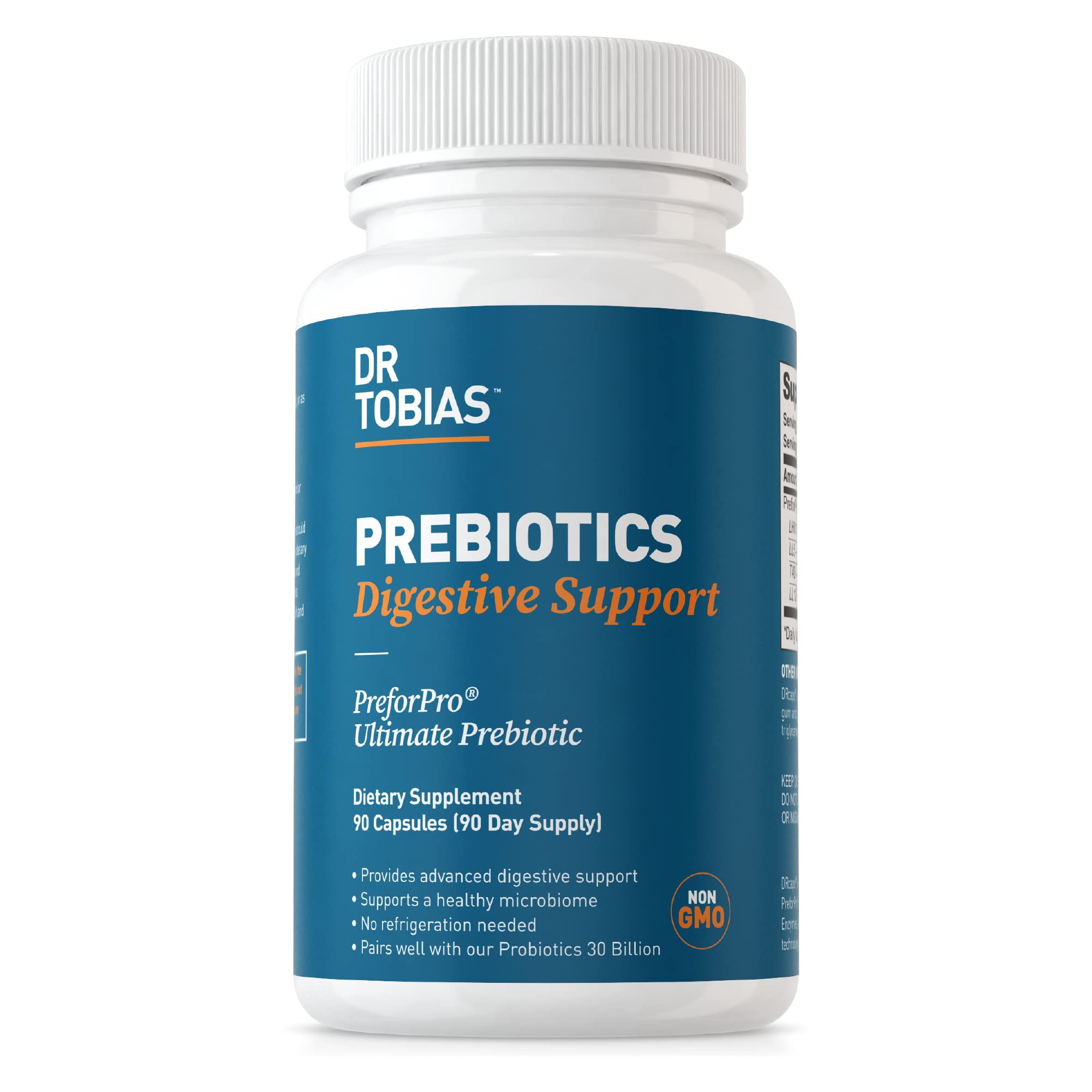 Dr. Tobias Prebiotics, Supports Digestion & Gut Health, Feed Good Probiotic Bacteria Dr. Tobias buy supplements canada