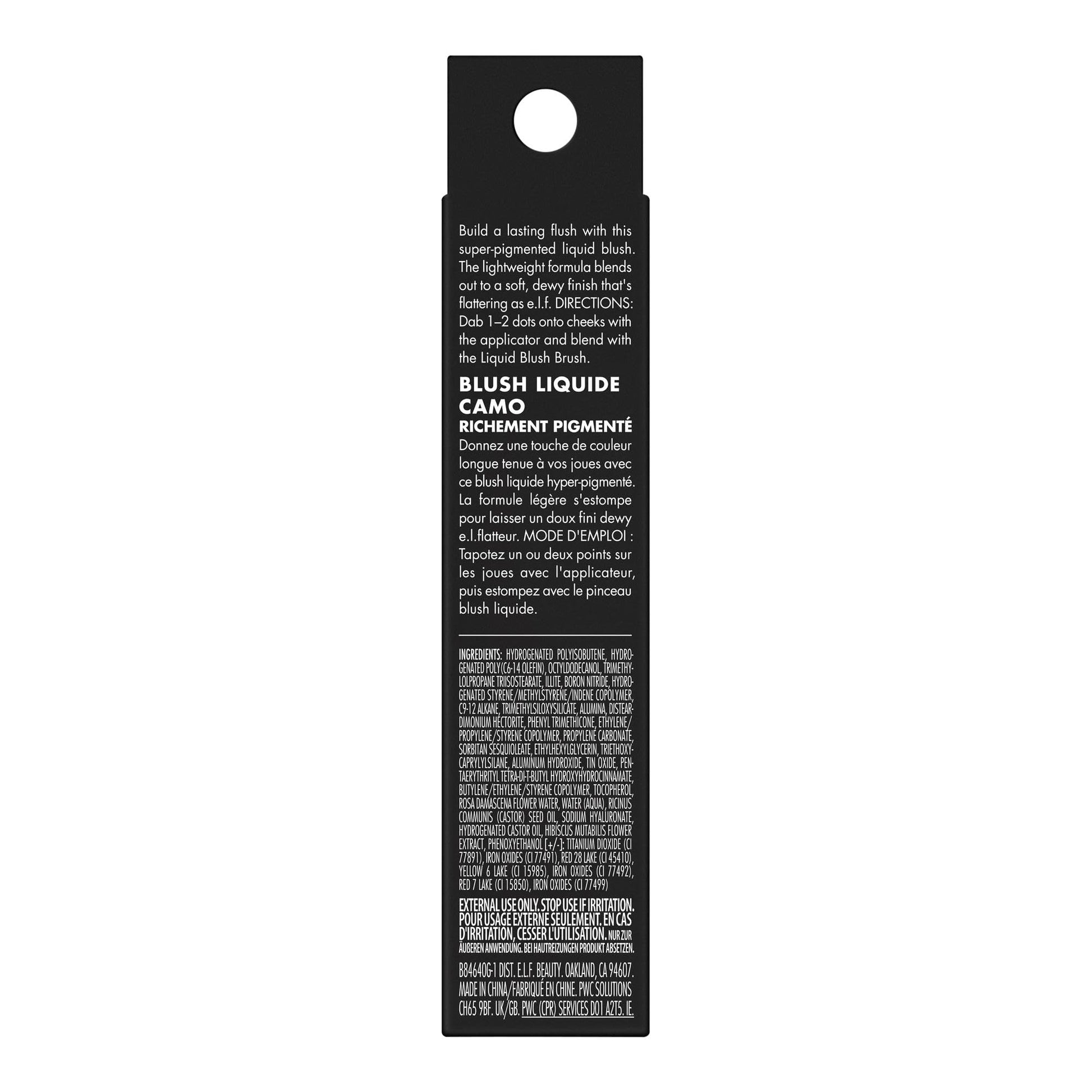 e.l.f. Camo Liquid Blush, Long-lasting Liquid Blush For High-pigment Color, Creates A Soft, Dewy Finish, Vegan & Cruelty-free, Cheeky Lychee e.l.f. buy supplements canada