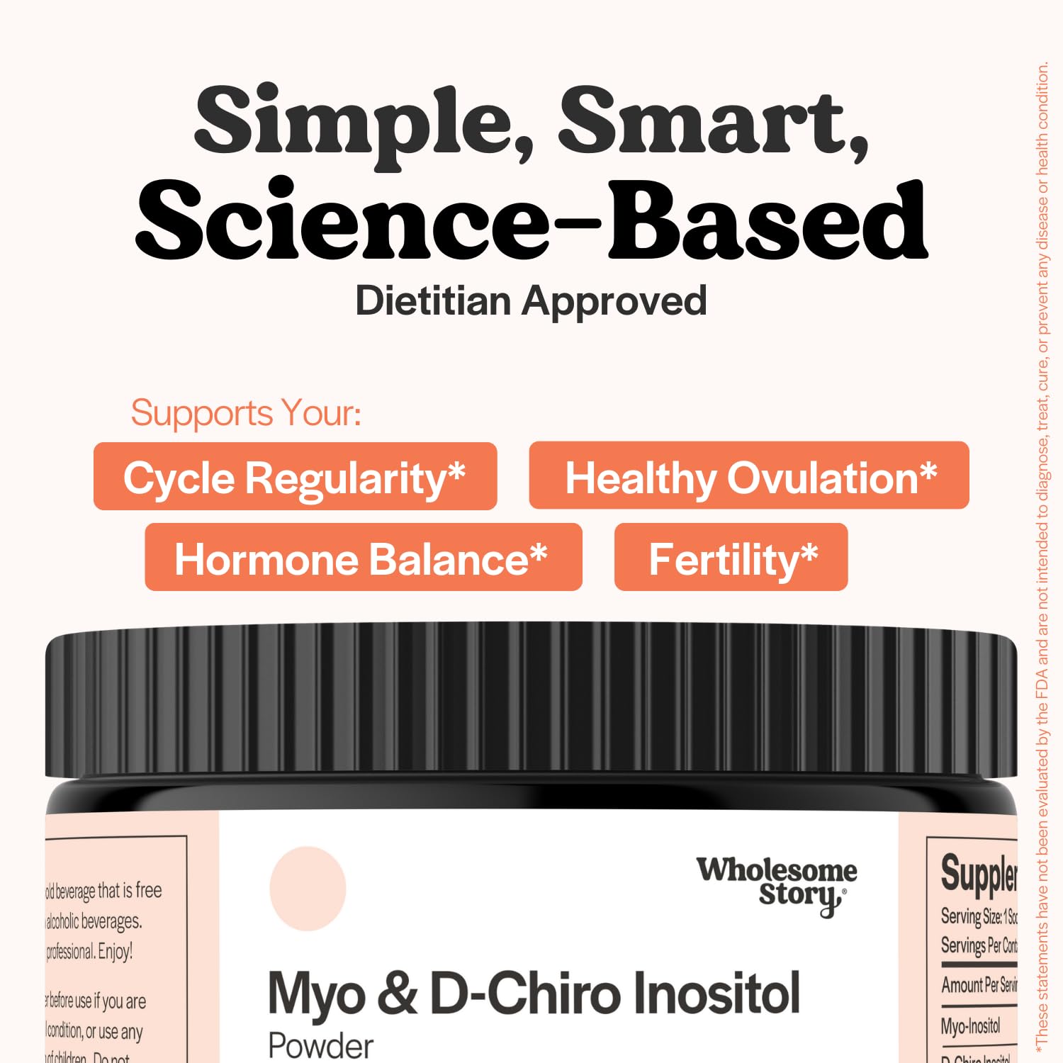 Myo-Inositol & D-Chiro Inositol Supplement Powder for Women | Hormonal Balance & Healthy Ovarian Function Support Wholesome Story buy supplements canada