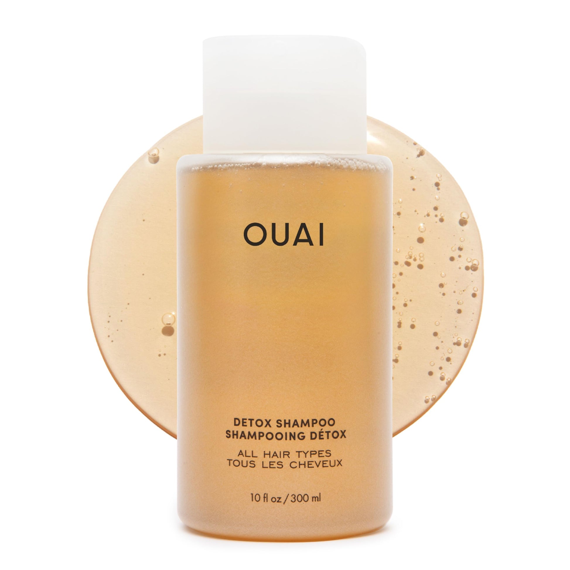 OUAI Detox Shampoo - Clarifying Shampoo for Build Up, Dirt, Oil, Product and Hard Water - Apple Cider Vinegar & Keratin for Clean, Refreshed Hair - Sulfate-Free Hair Care (10 oz) OUAI buy supplements canada