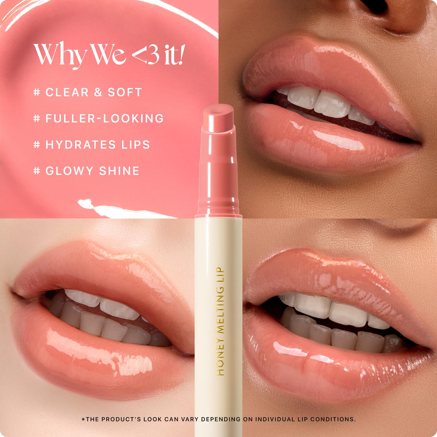 Nature Republic HONEY MELTING LIP (02 FIG) SOFT LIP STICK, Hydrating Gloss, Moisturizing balms, Sheer tint, Shine & Nude, Glowy Finish, korean make up Nature Republic buy supplements canada